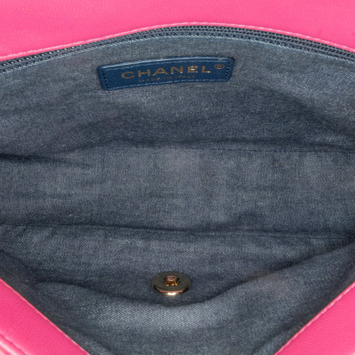 Pink Chanel Small Lambskin Elegant Chain Single Flap Satchel
