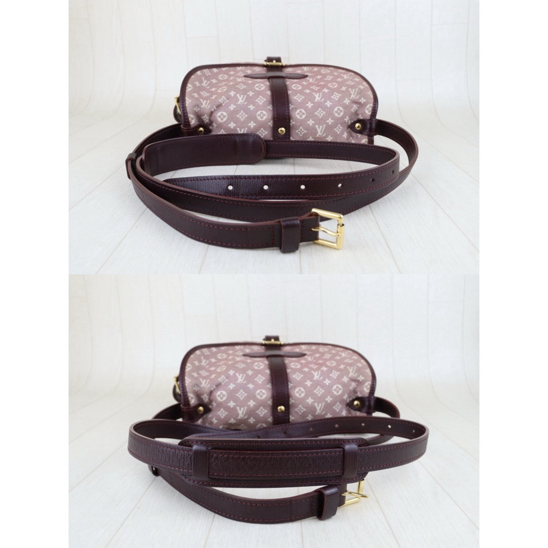 Very Good ( Rank A)｜LV Monogram Mini Run Saumur  Shoulder Bag Canvas Leather ｜H25031801