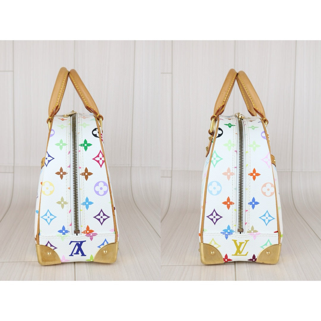 Good ( Rank AB)｜ LV Takashi Murakam Multi Monogram Trouville Hand Bag｜X24122204
