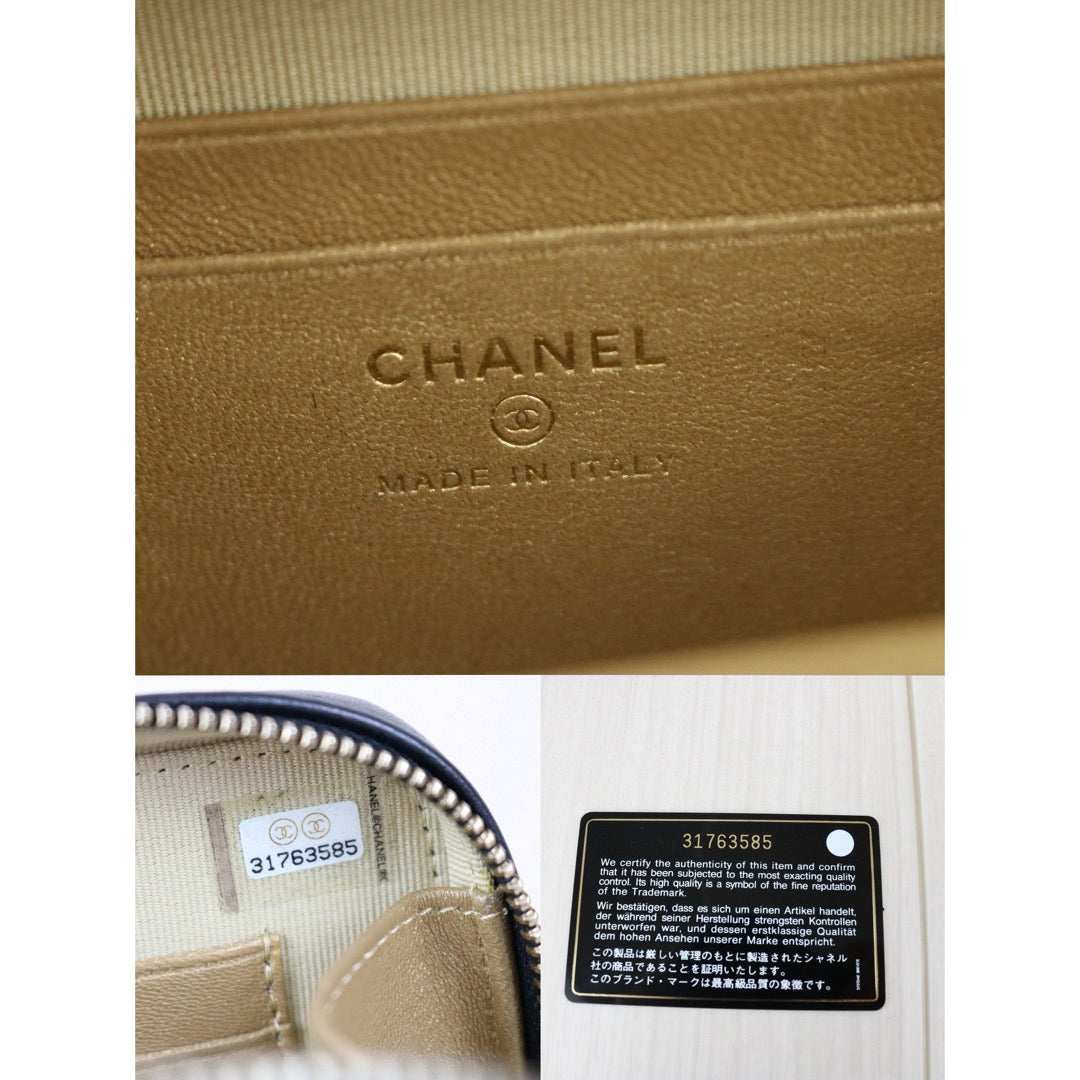 Very Good ( Rank A)｜ CHANEL Matrasse Chain Camera Bag  Shoulder Bag Black  ｜R24111207