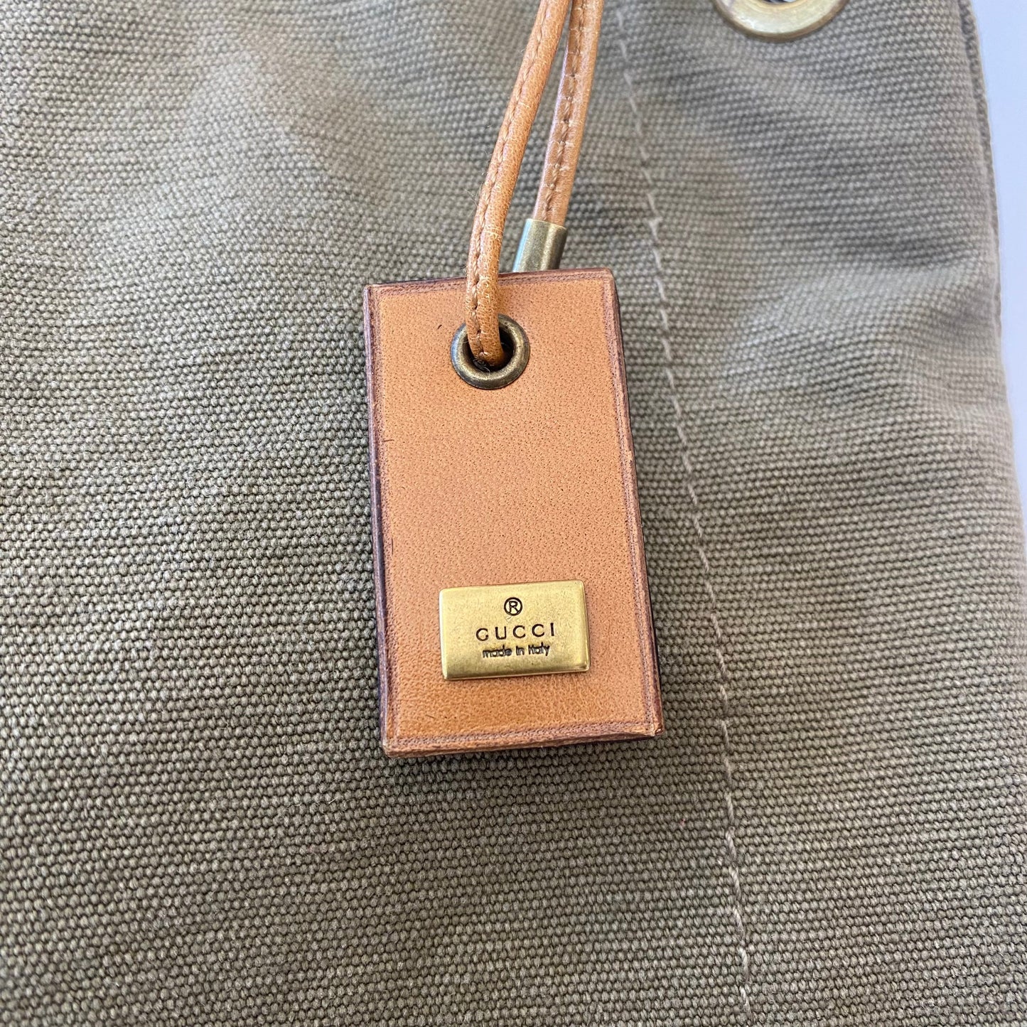 Gucci Diana Canvas Shoulder Bag