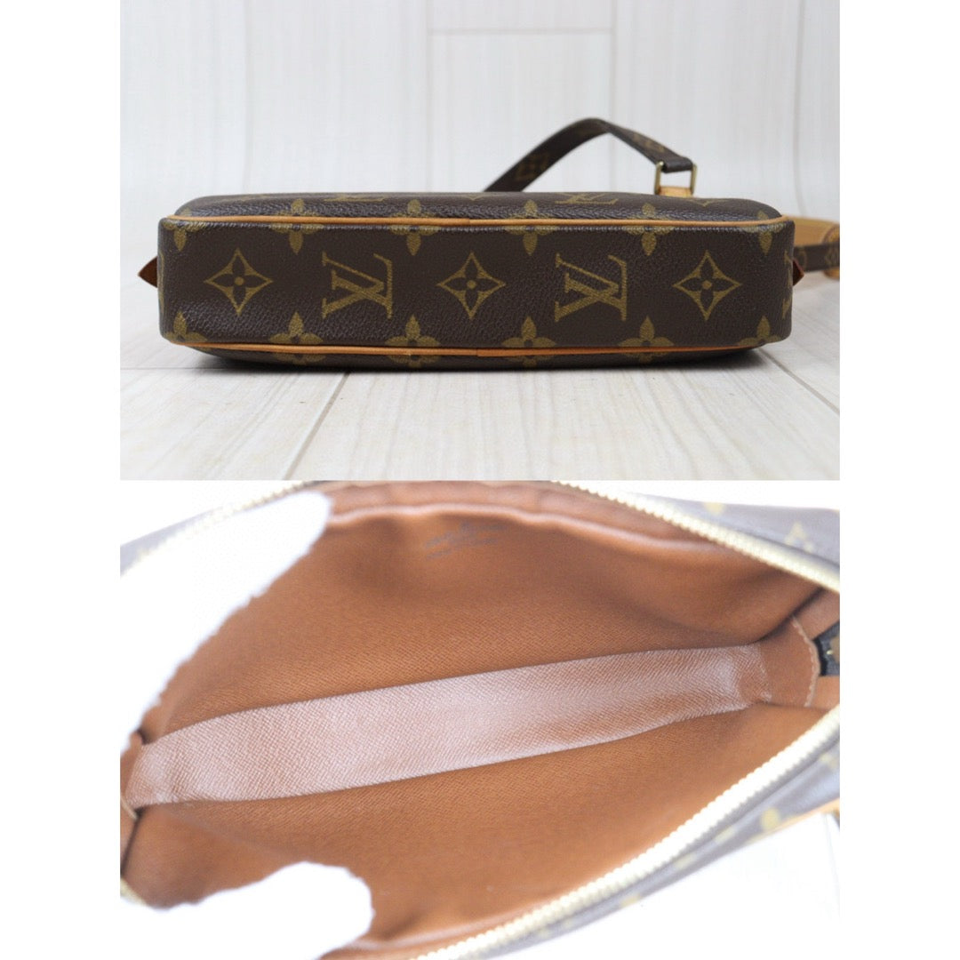 Very Good ( Rank A)｜LV Monogram Pochette Marley Bandolier Shoulder Bag｜24072309