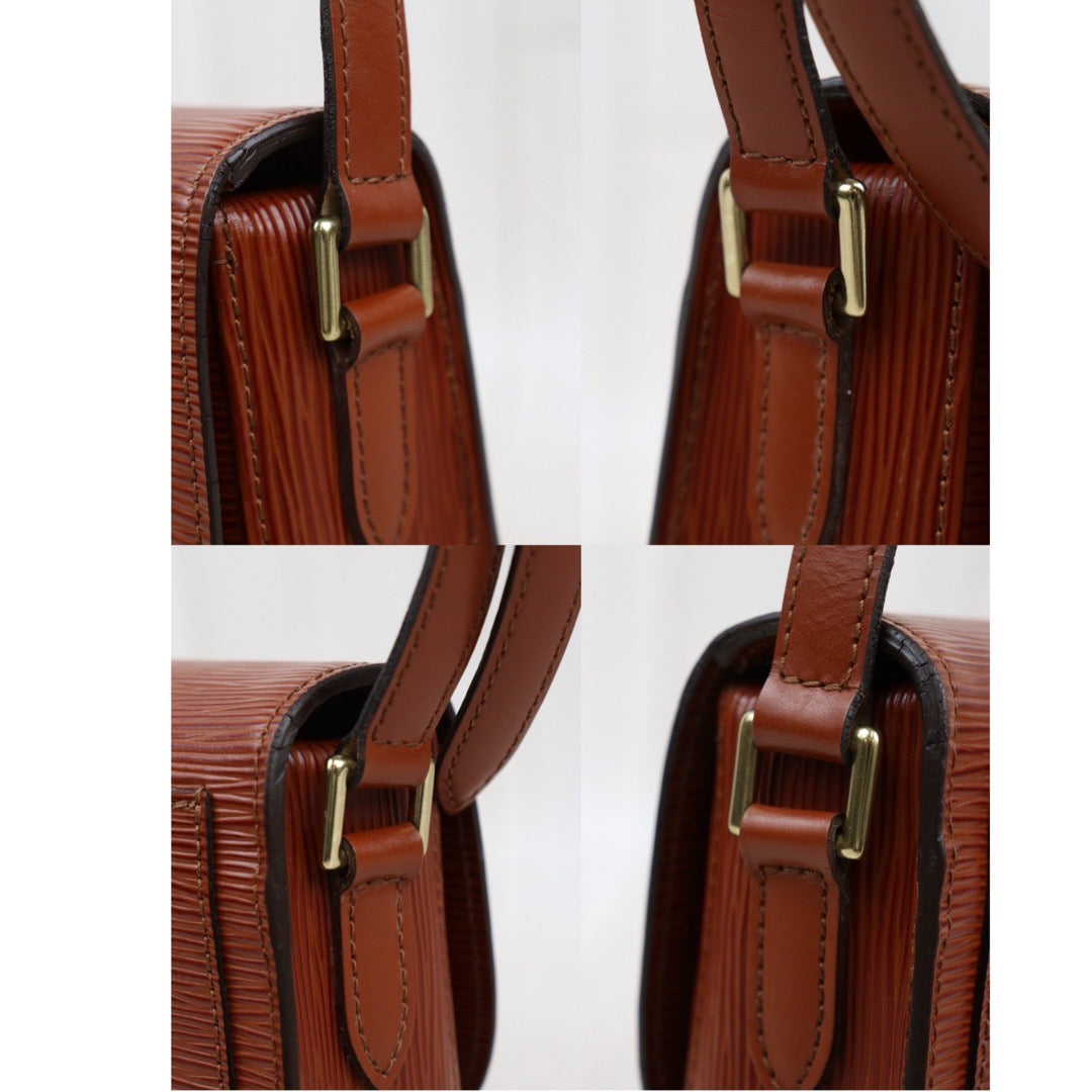 Rank A ｜LV Epi Saint-Cloud PM Shoulder Bag｜24032616