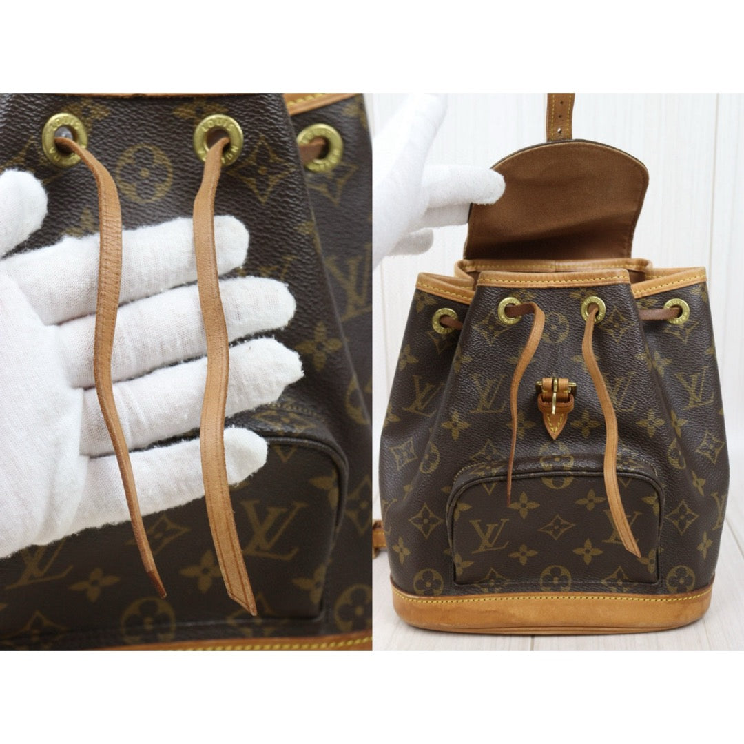 Good ( Rank AB)｜ LV Monogram Montsouris PM Backpack｜S25033012