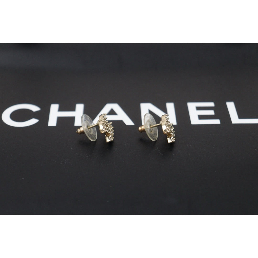 Very Good ( Rank A) ｜CHANEL COCO Mark  Diamond Earrings ｜V25052105