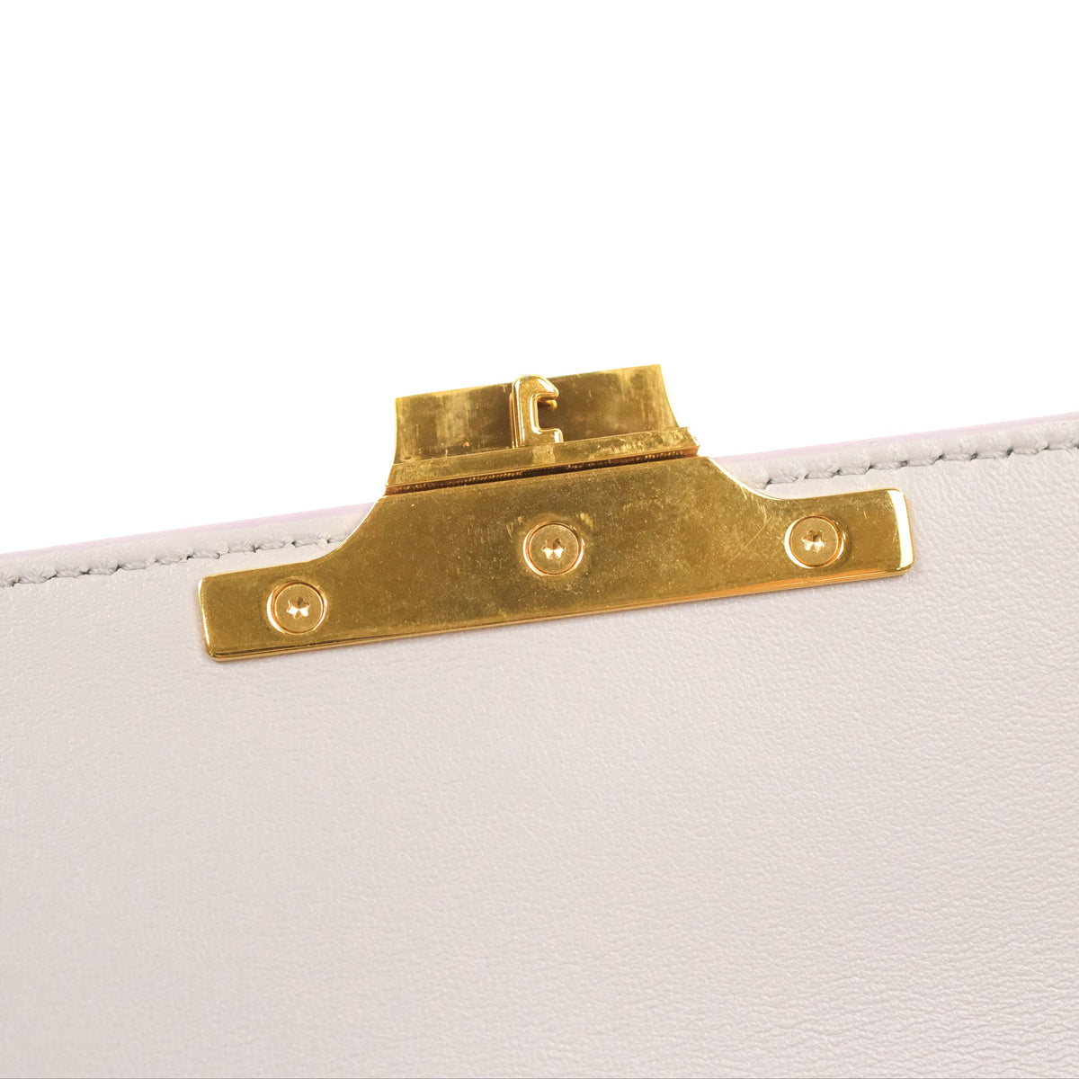 Celine Triomphe Shoulder Bag Peony Calfskin