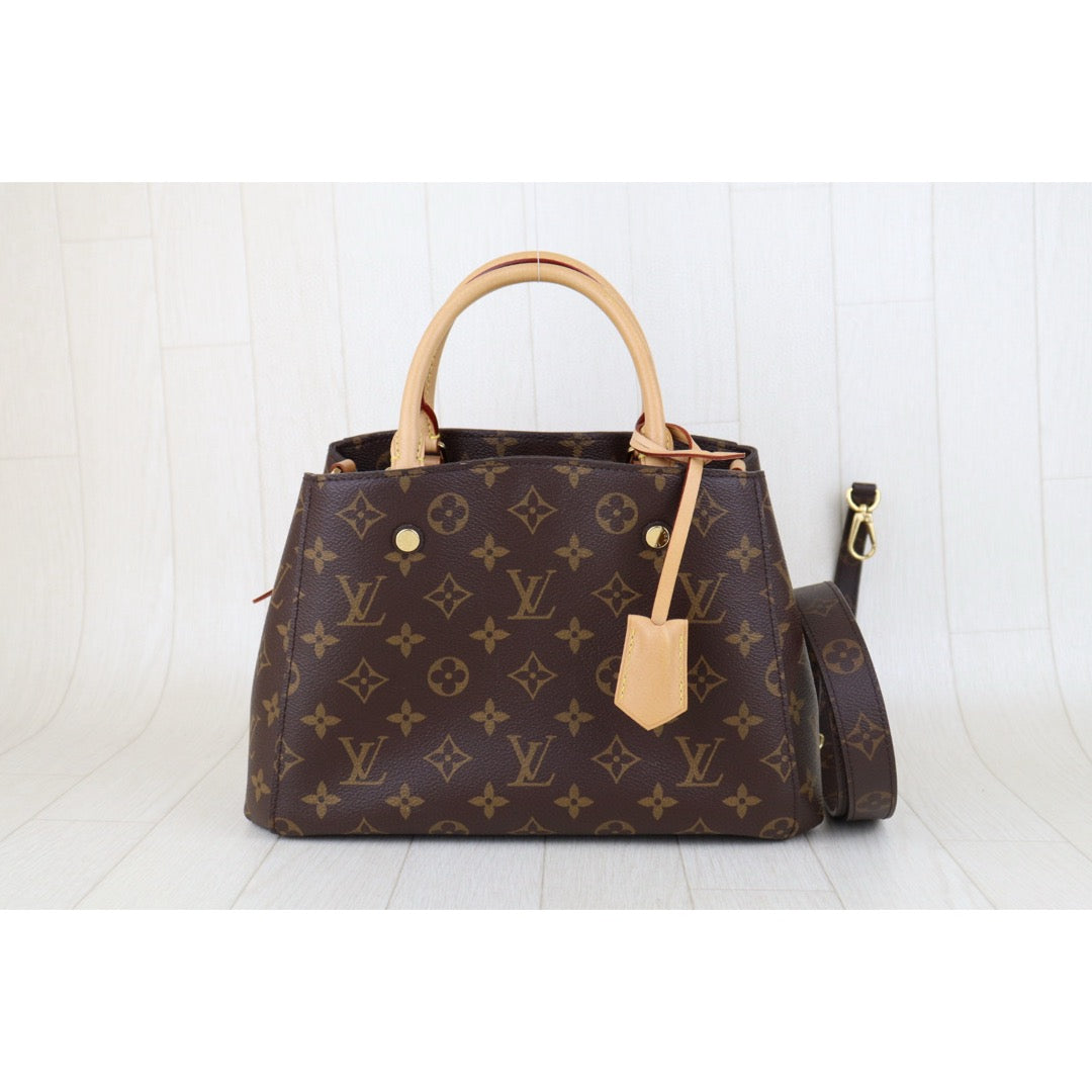 Very Good ( Rank A)｜LV Monogram Montaigne BB Hand Bag Shoulder Bag｜H25032102