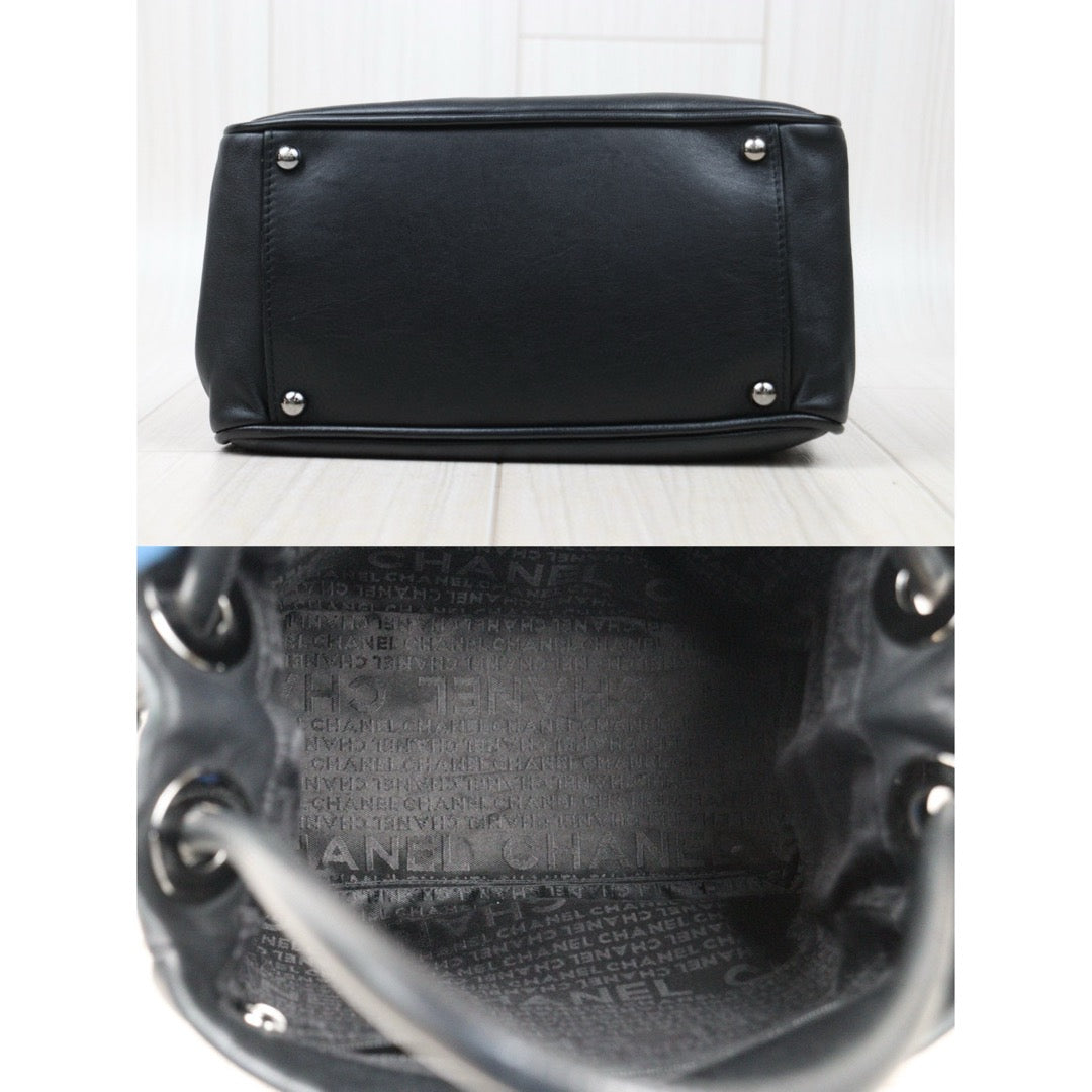 Good ( Rank AB) ｜ CHANEL Camellia Lamb Skin ToteBag  Made In 2003～2004 Year ｜24121921