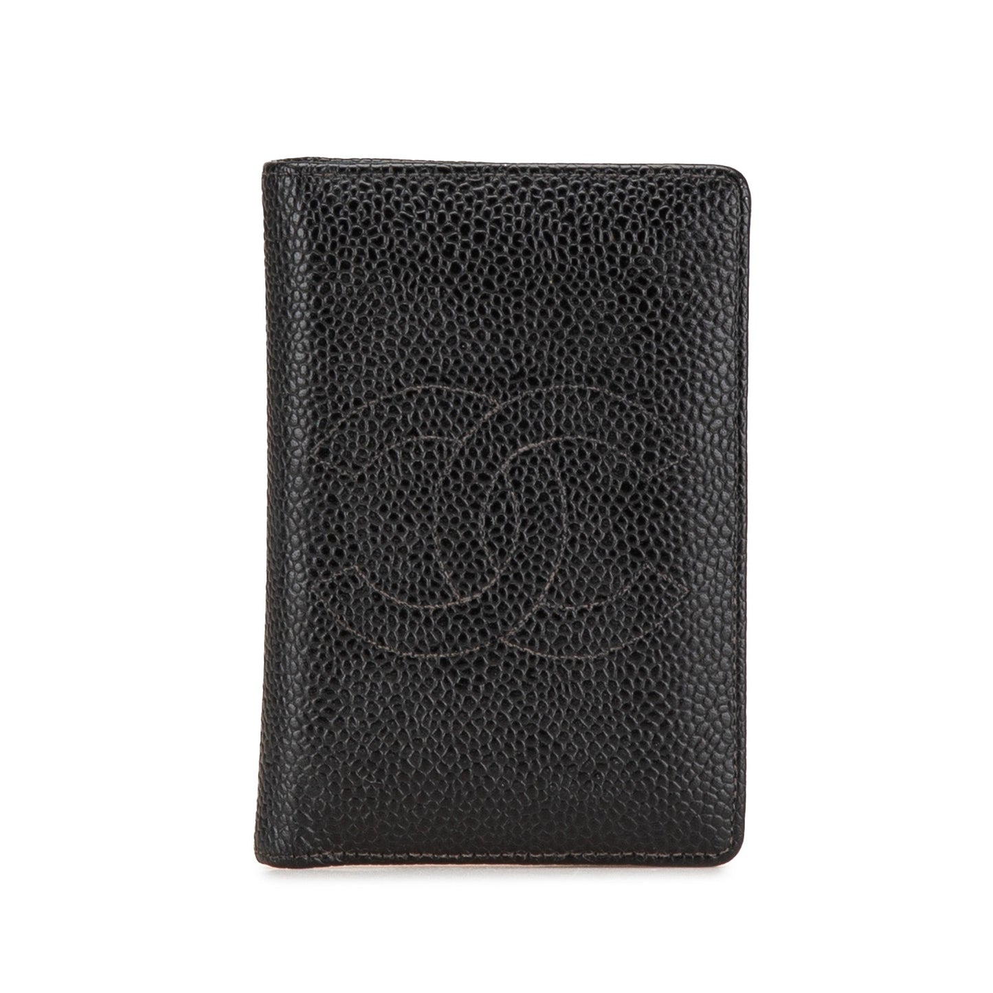 Black Chanel CC Caviar Card Holder