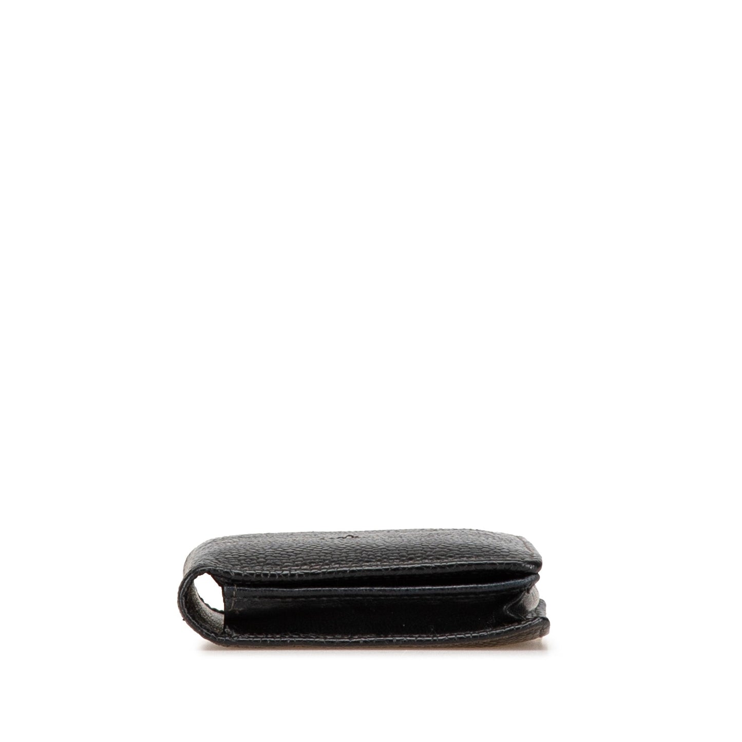 Black Chanel CC Caviar Card Holder