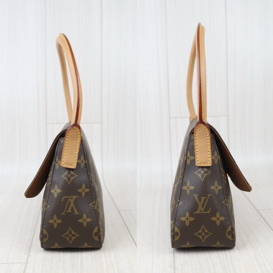 Rank A｜ LV Monogram Looping Mini Shoulder Bag ｜24081907