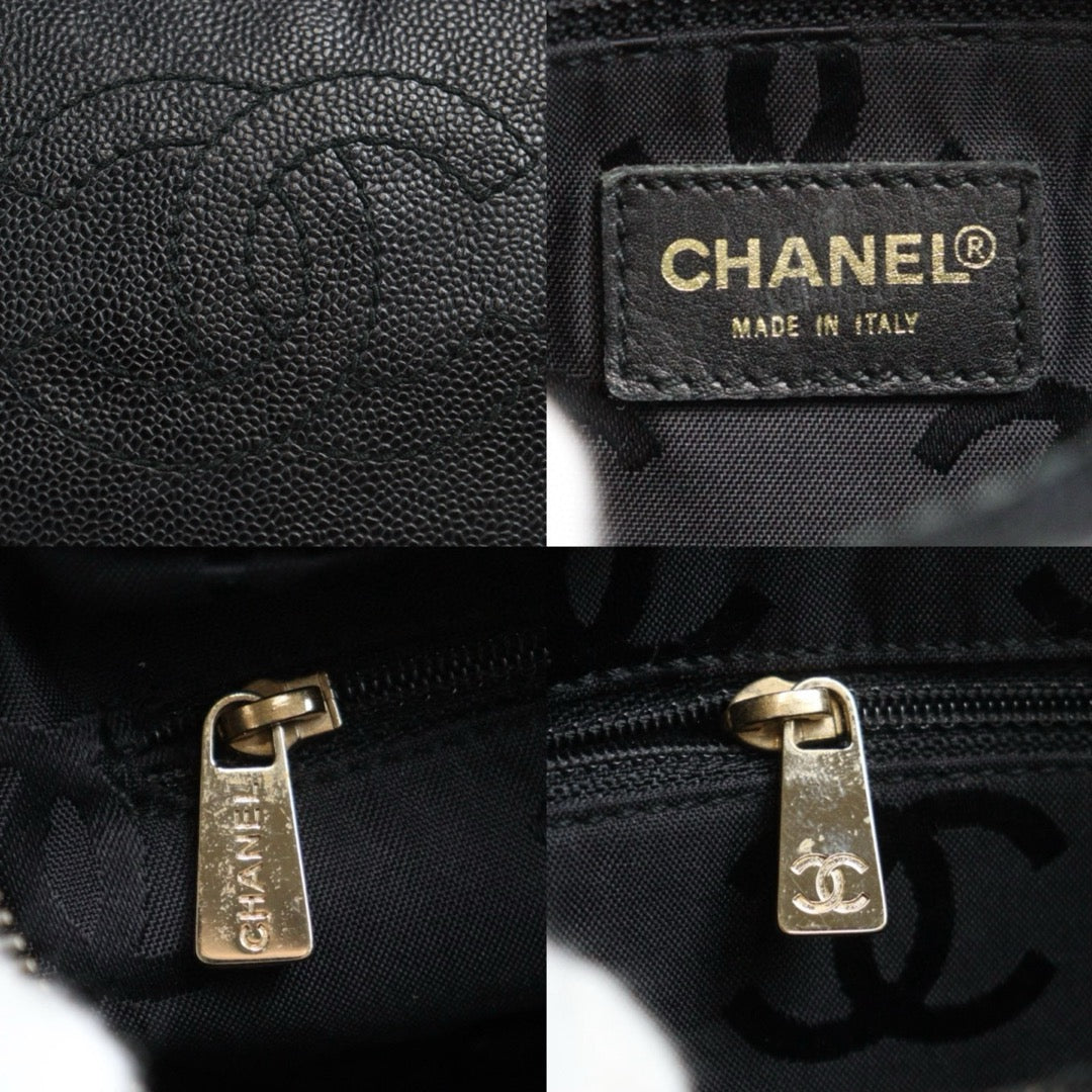 Good ( Rank AB)｜ CHANEL Caviar Skin Leather Calf Leather Shoulder Bag Made In 2002～2003Year｜25030614