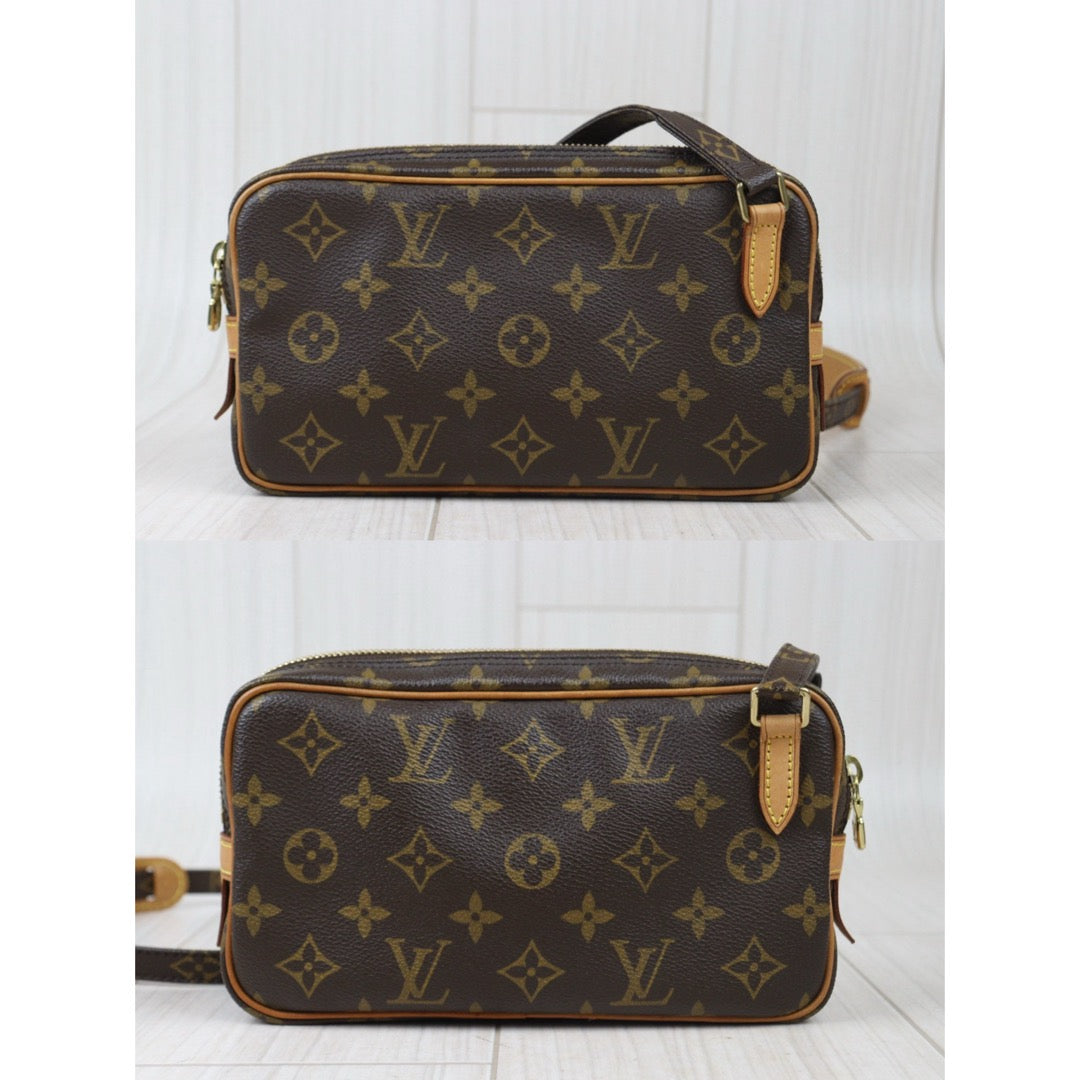 Very Good ( Rank A)｜LV Monogram Pochette Marley Bandolier Shoulder Bag｜24072309