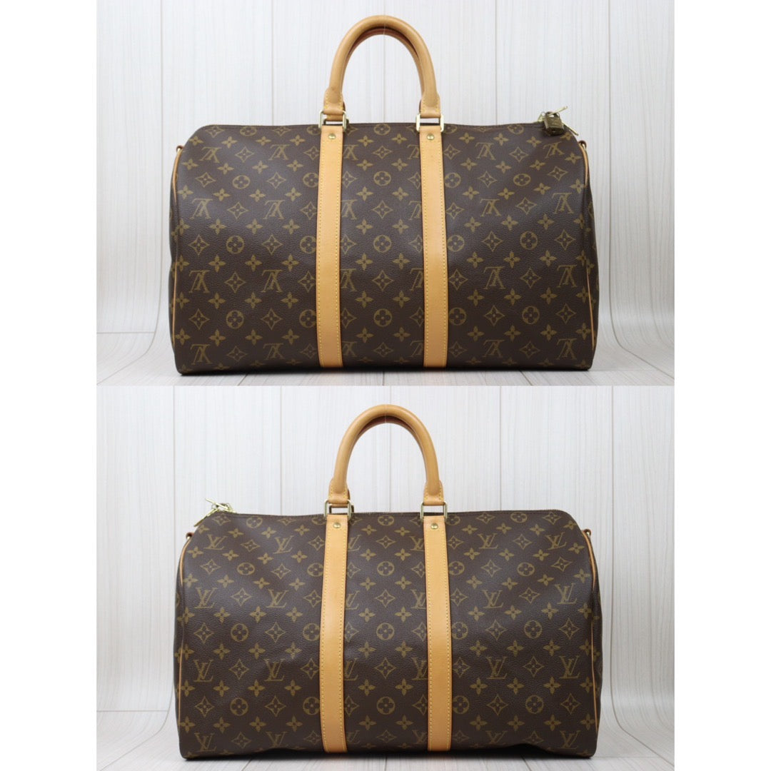 Rank AB｜ LV Monogram Keypol Bandrière 45 With Shoulderstrap｜24052319