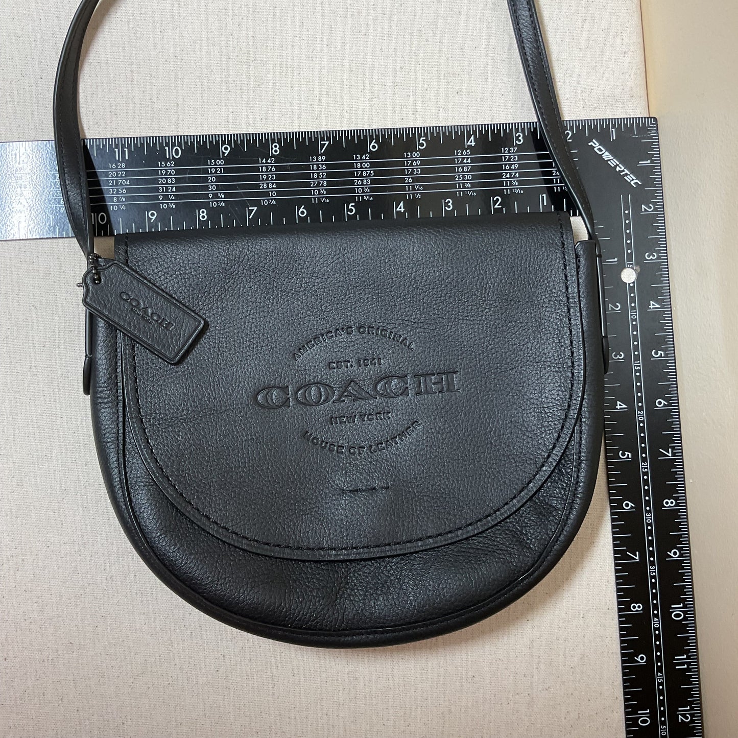 Crossbody Designer By Coach In Black, Size:Medium