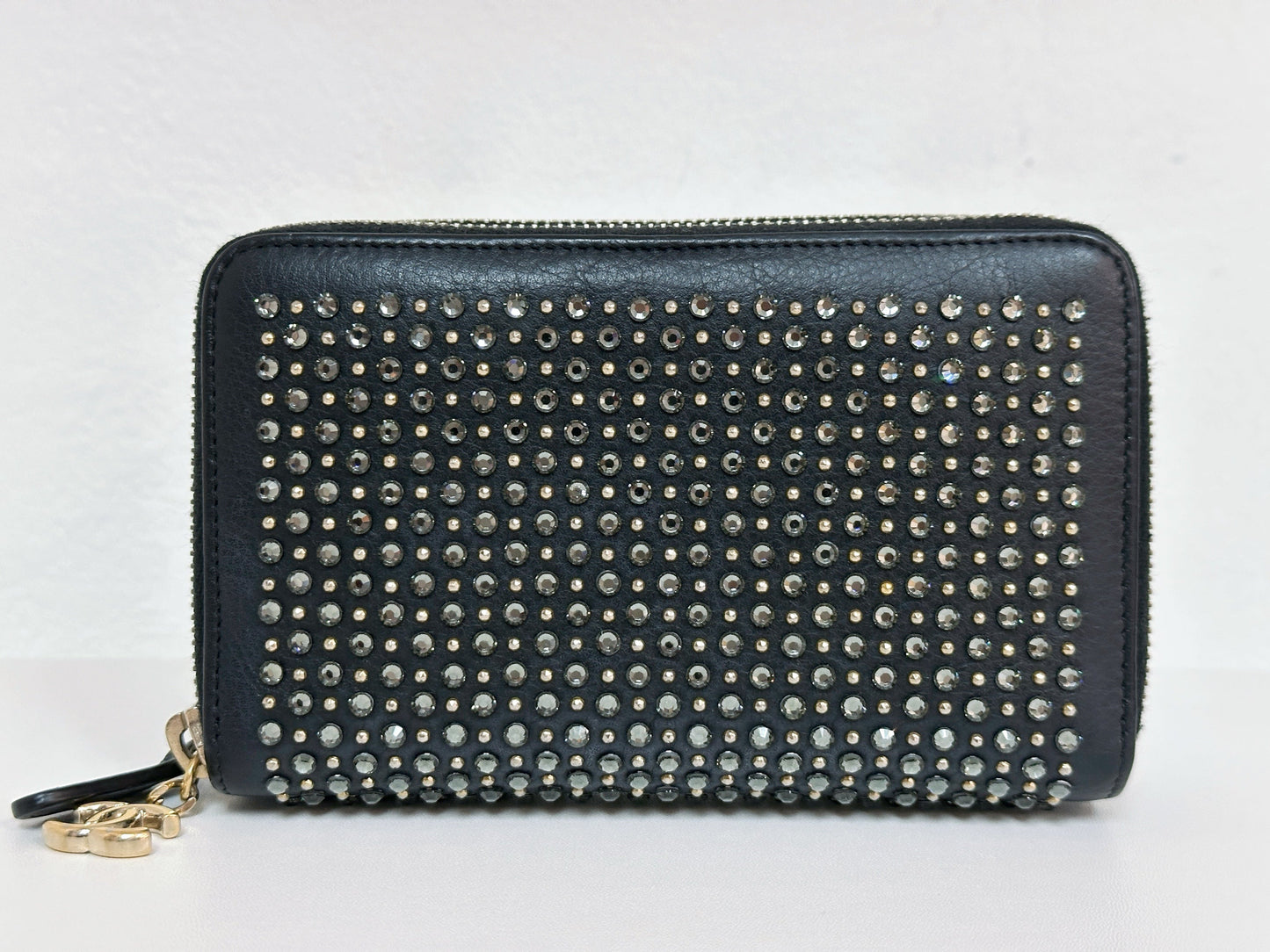 Chanel  2014-2015 Studded Zipped Women Wallet