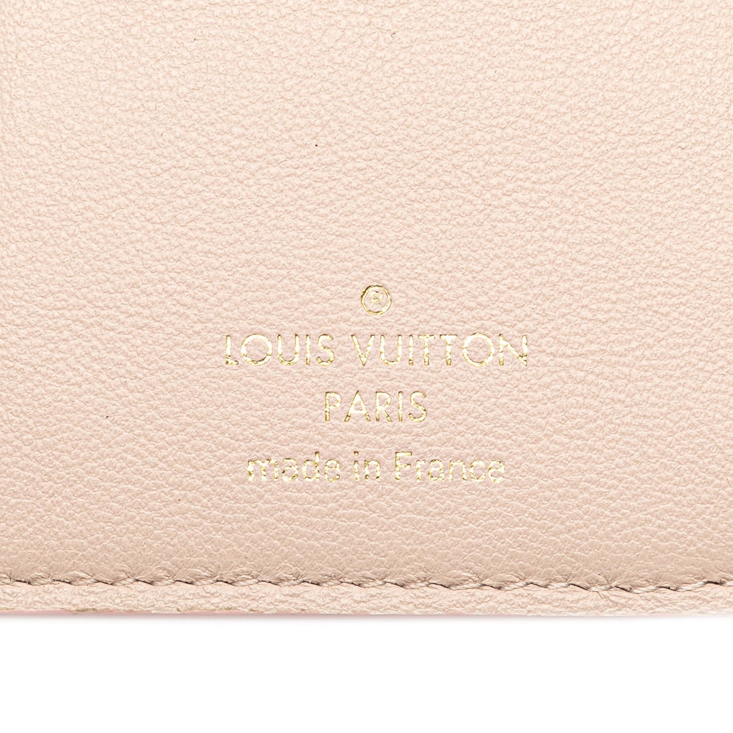 Pink Louis Vuitton Bicolor Taurillon Capucines Compact Wallet