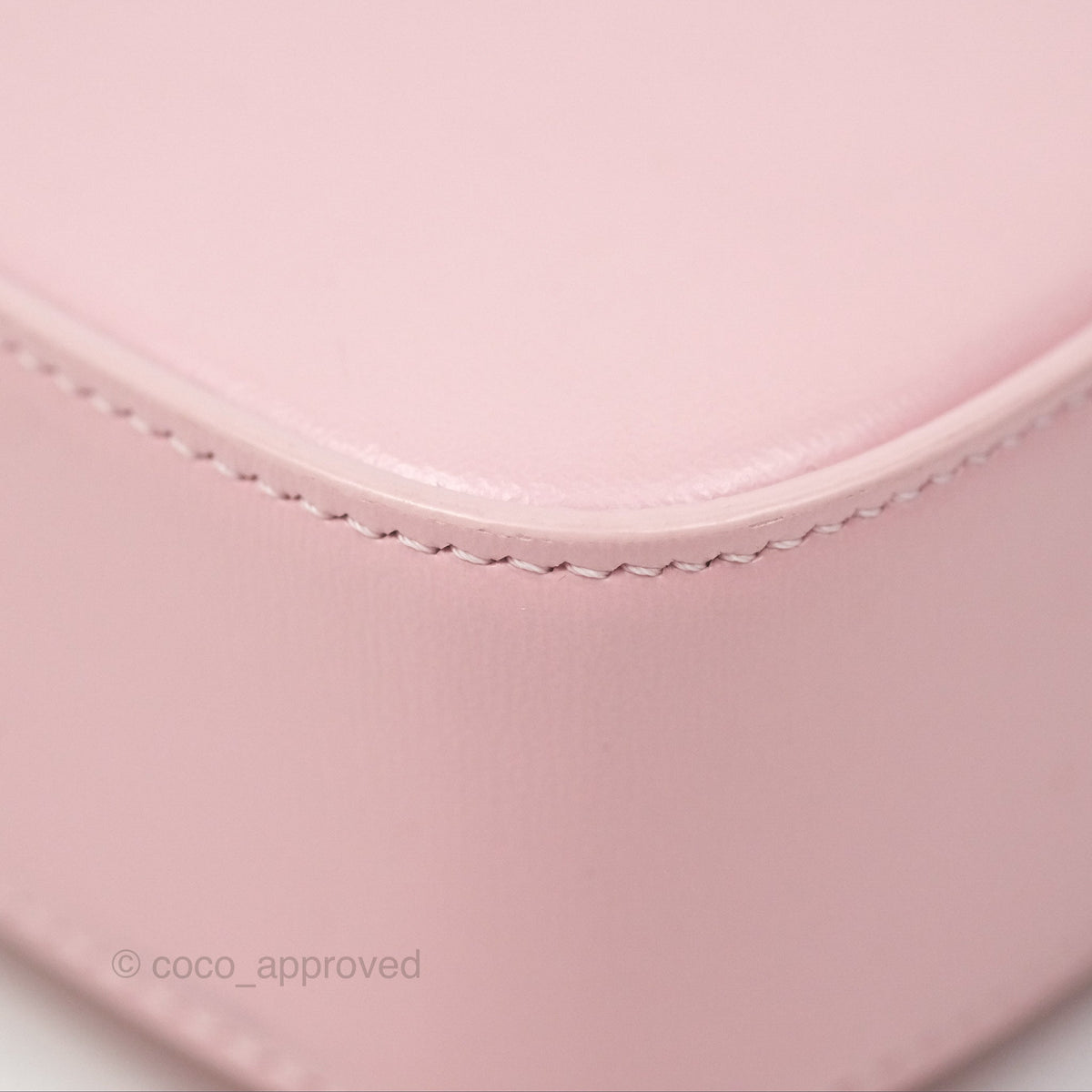 Celine Mini Triomphe Shiny Calfskin Pink