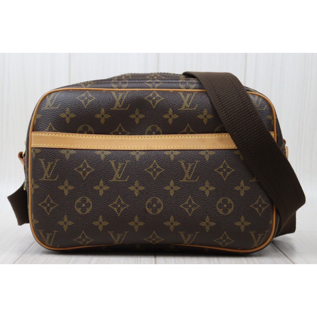 Rank AB ｜ LV Monogram Reporter PM Shoulder Bag ｜V24061010