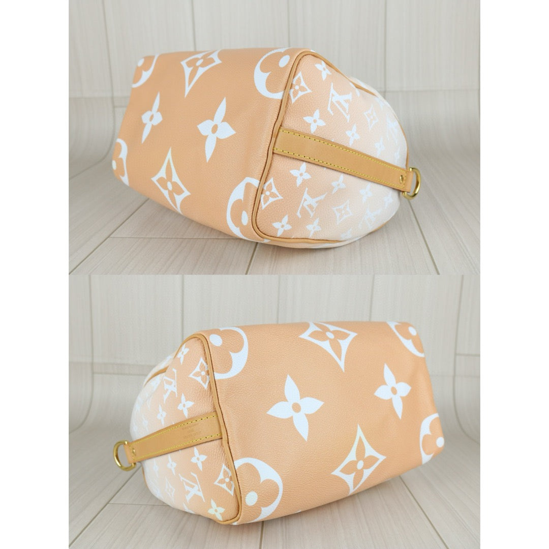 Excellent（Rank SA）｜LV Monogram speedy25 Gradient color Limited edition Handbag WithShoulder Bag｜B25012211