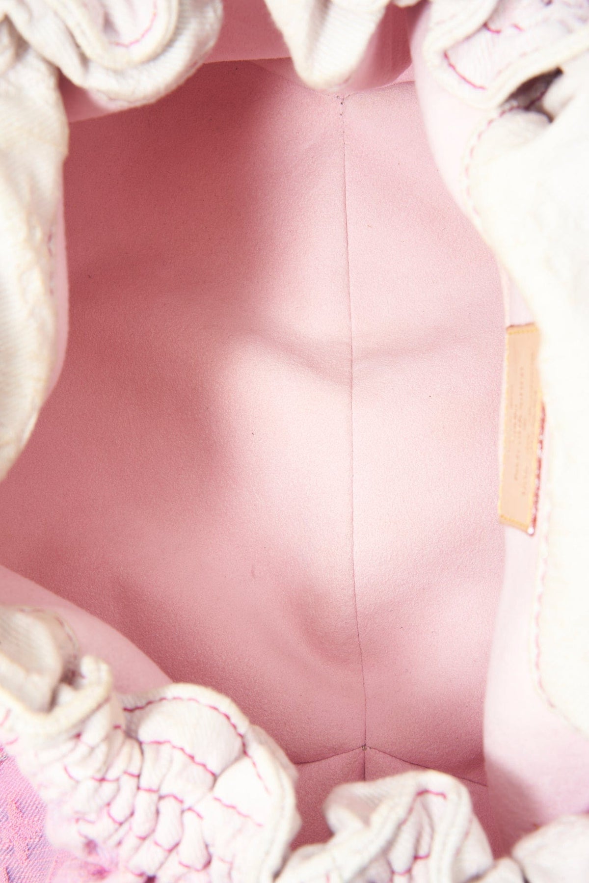 Louis Vuitton Rose Pink Denim Sunburst / Sunshine Bag