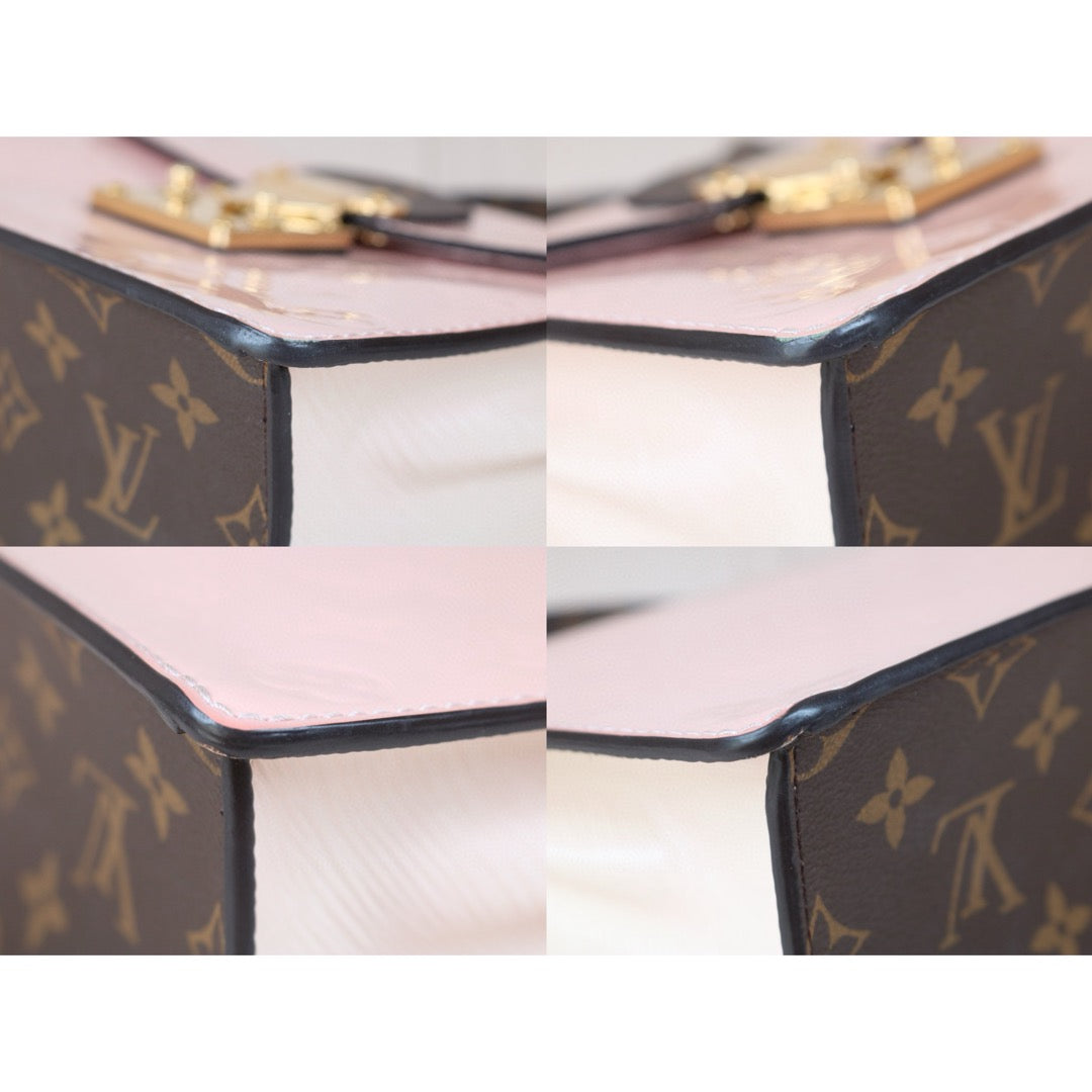 Very Good ( Rank A)｜LV Monogram Street Spring HandBag With ShoulderBag Pink｜S24082203