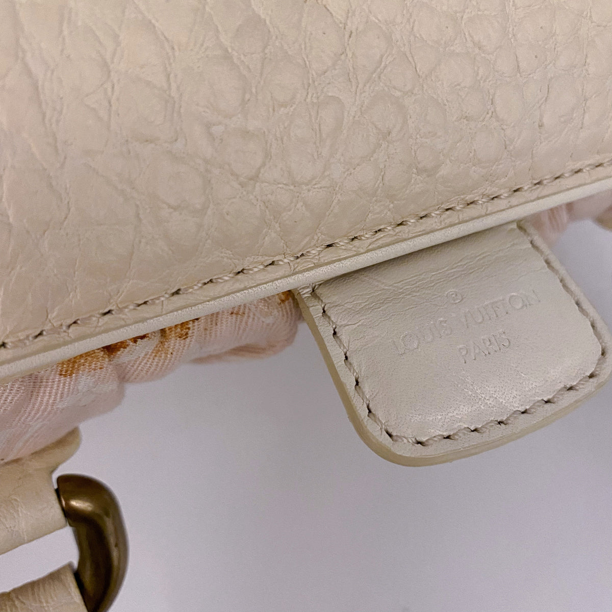 Louis Vuitton Pink Mini Lin Trapeze Handbag