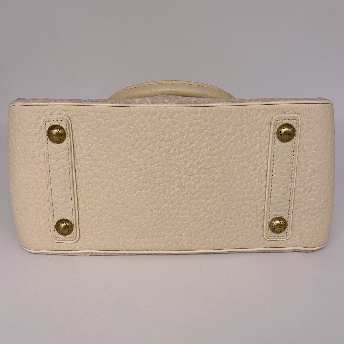 Louis Vuitton Pink Mini Lin Trapeze Handbag