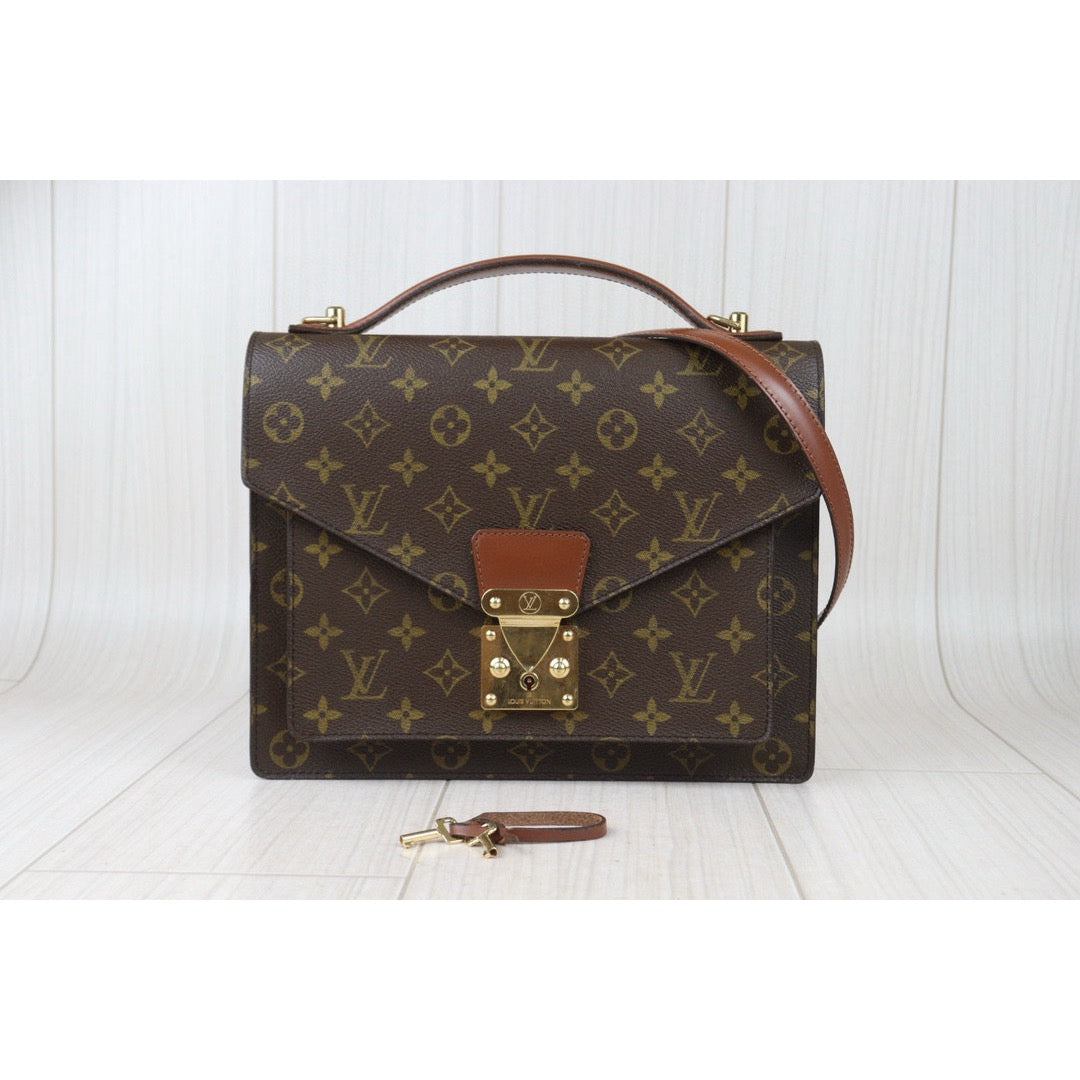 Very Good ( Rank A)｜ LV Monogram Monceau28 Shoulder Bag ｜24083015