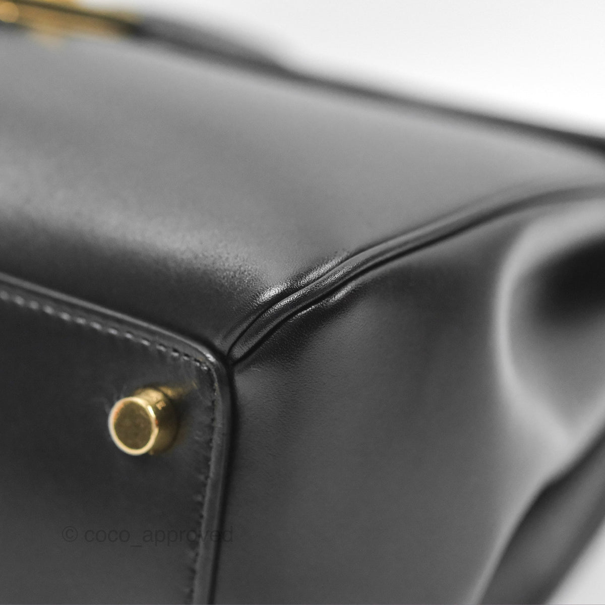 Celine Small 16 Bag Black Satinated Calfskin