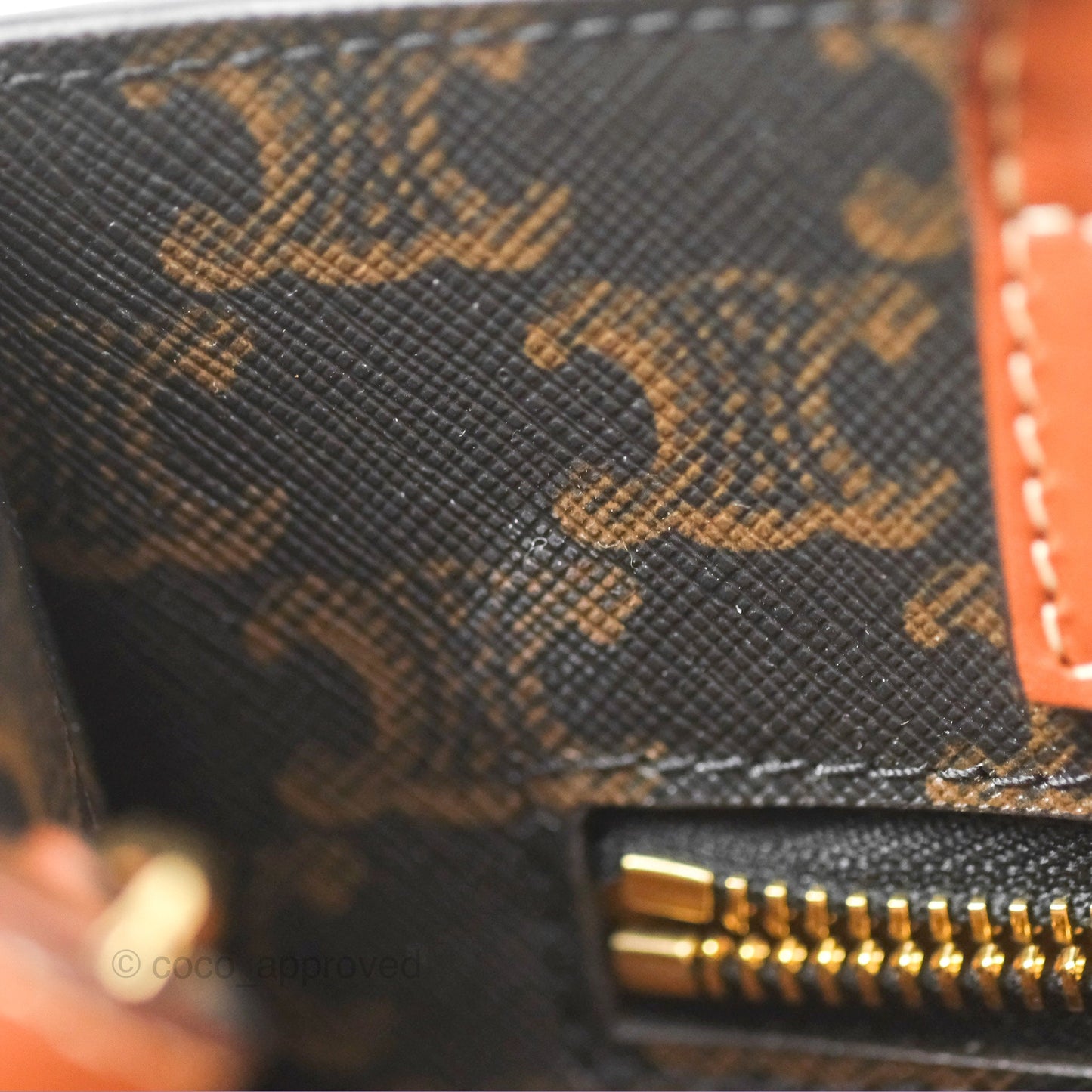 Celine Small Vertical Cabas Tote Triomphe Canvas Tan