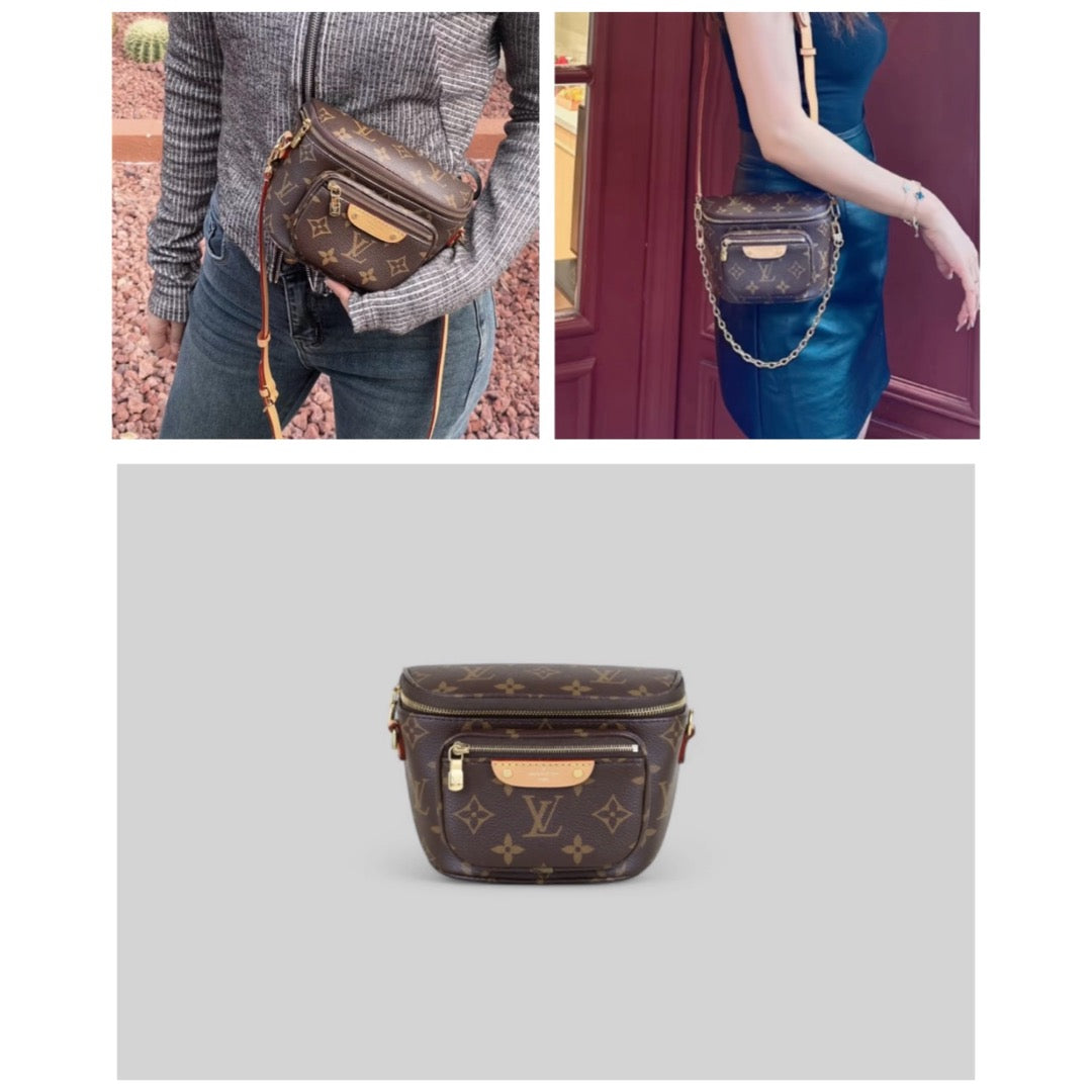 Very Good ( Rank A)｜LV Monogram mini bumbag With Shoulder Bag  IC Chips Model ｜S25032618