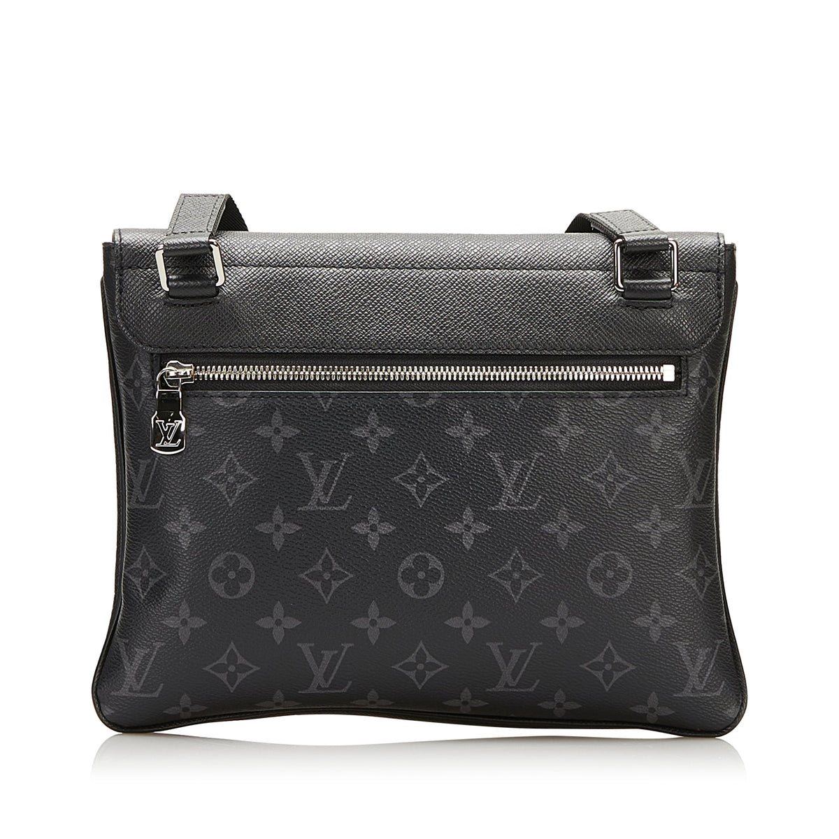 Louis Vuitton Outdoor Flap Messenger Black Taïgarama