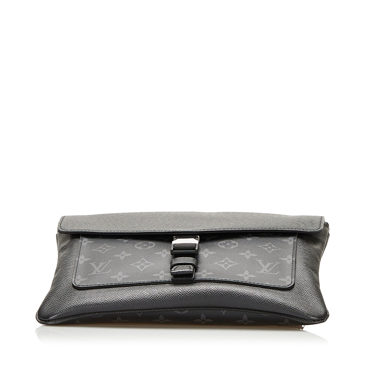 Louis Vuitton Outdoor Flap Messenger Black Taïgarama