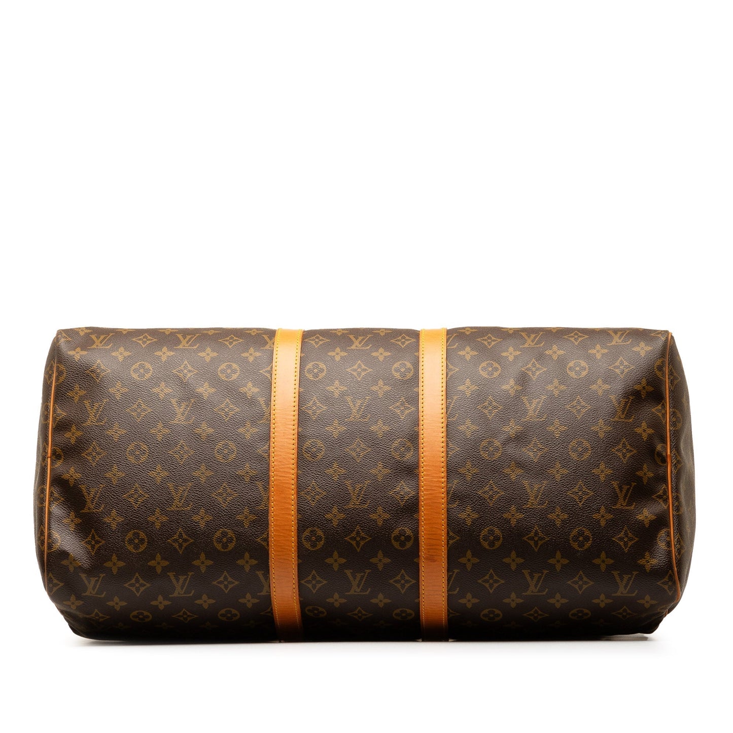Brown Louis Vuitton Monogram Keepall 60 Travel Bag