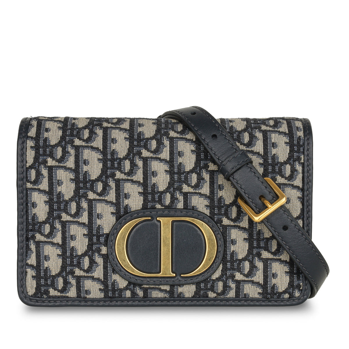 Two in One Montaigne Pouch - Oblique Canvas