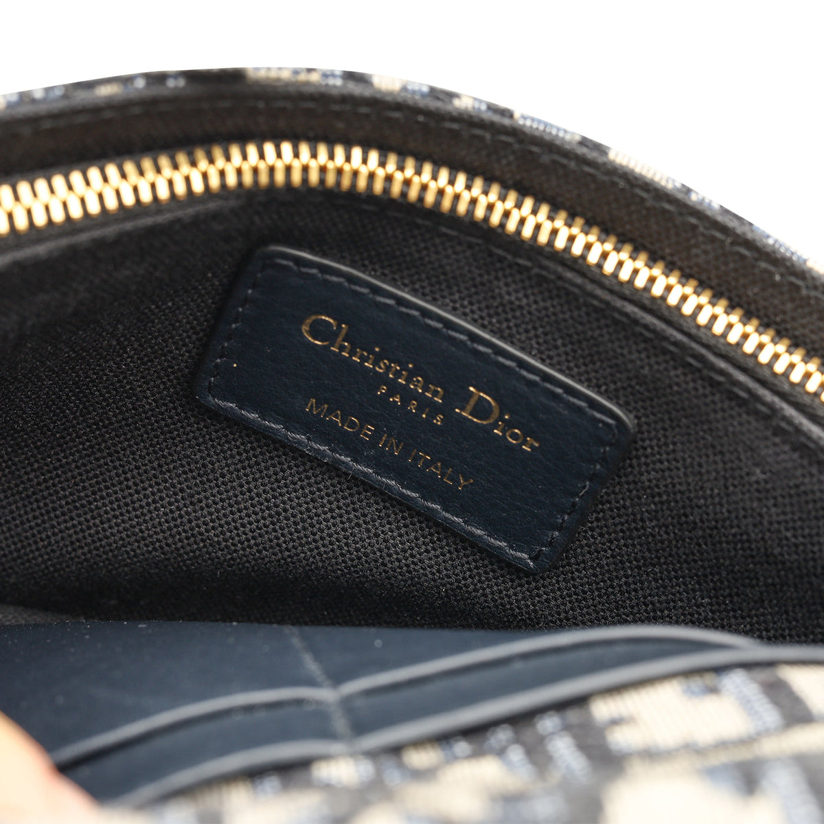 Two in One Montaigne Pouch - Oblique Canvas