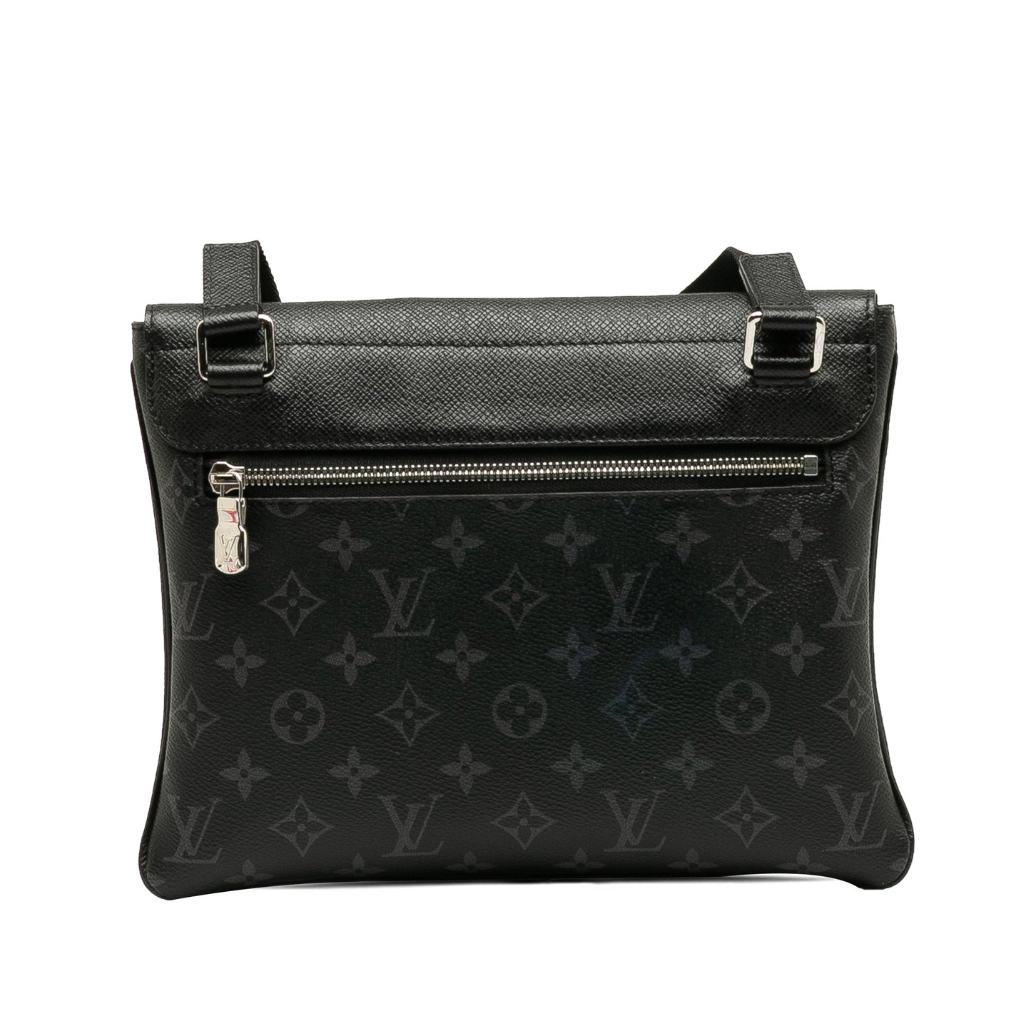 Black Louis Vuitton Taigarama Outdoor Flap Messenger Crossbody Bag