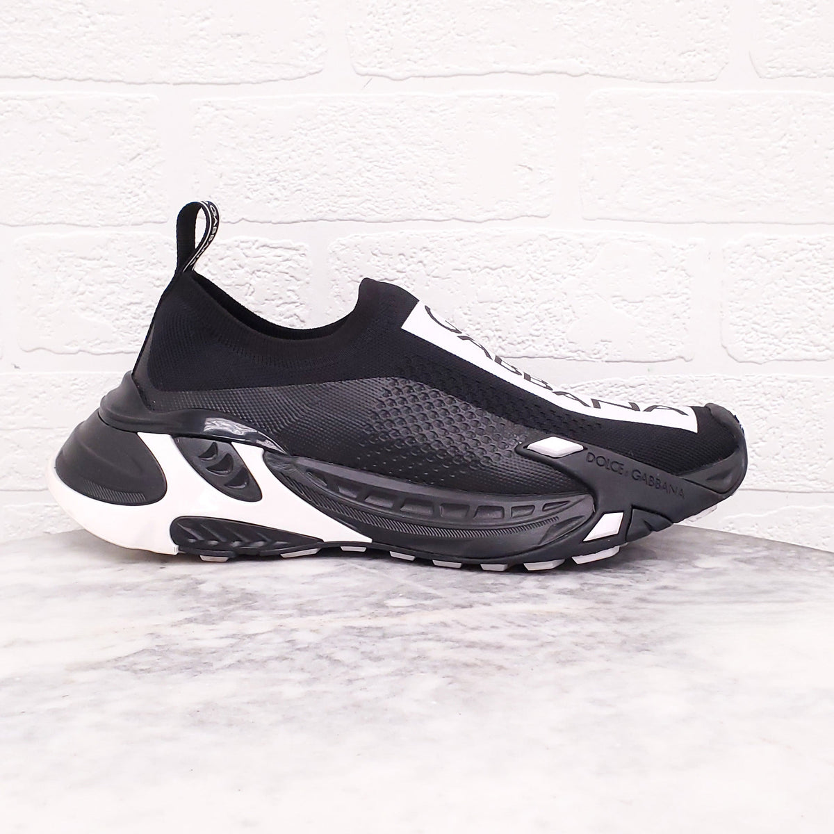 DOLCE & GABBANA LOGO SNEAKERS - SIZE 38
