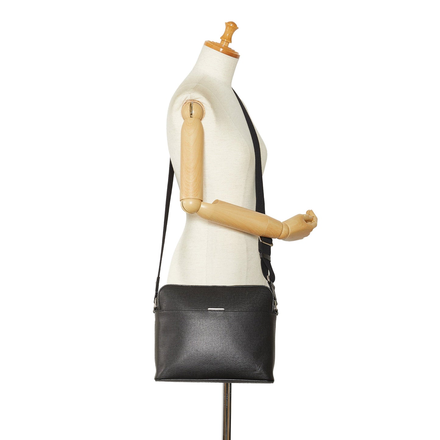 LOUIS VUITTON Taiga Anton Messenger PM Crossbody Bag