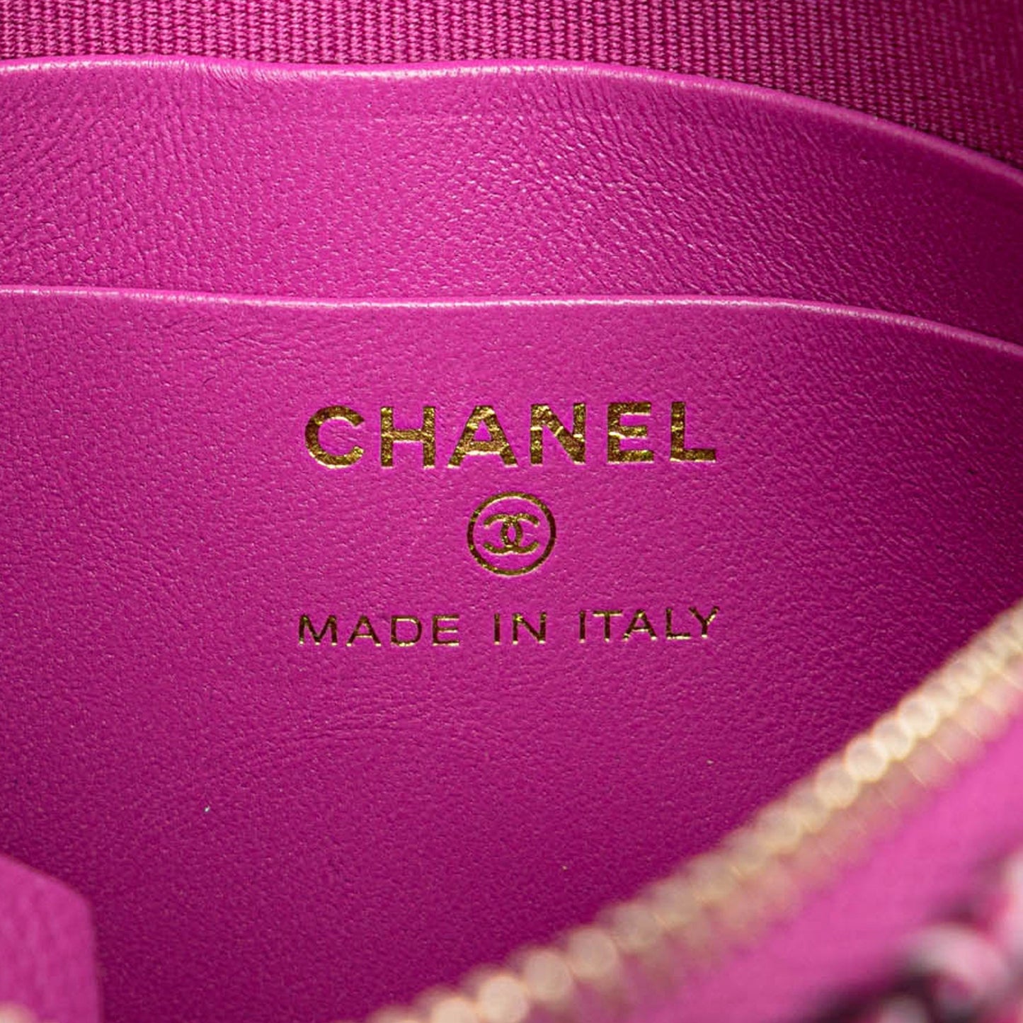 Pink Chanel Tweed Houndstooth Clutch On Chain Crossbody Bag