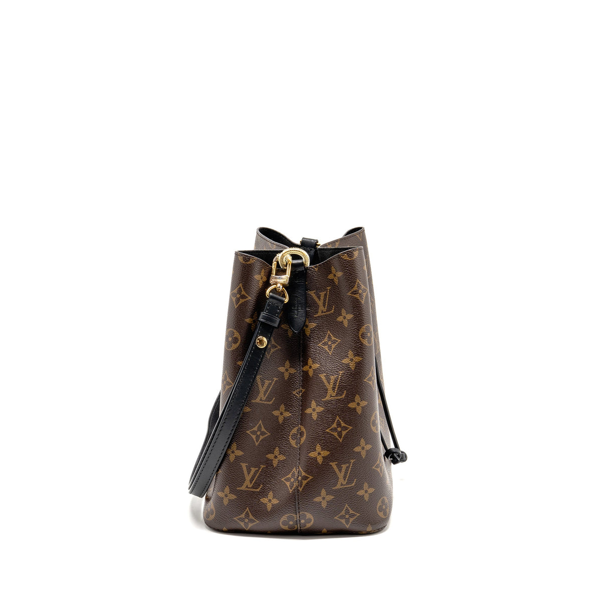 LOUIS VUITTON Neo Noe Monogram Canvas Black GHW