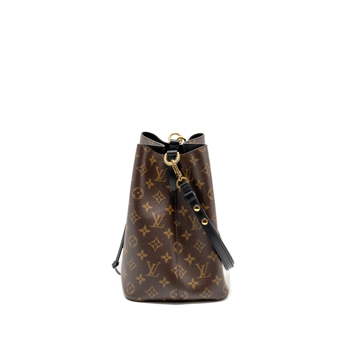 LOUIS VUITTON Neo Noe Monogram Canvas Black GHW