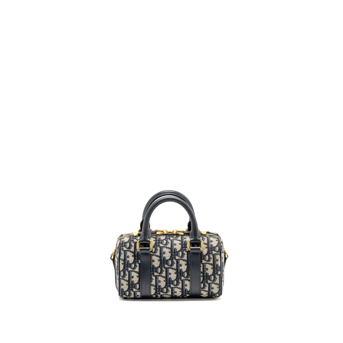 Dior Groove 17 Bag Nano Blue Oblique Canvas GHW