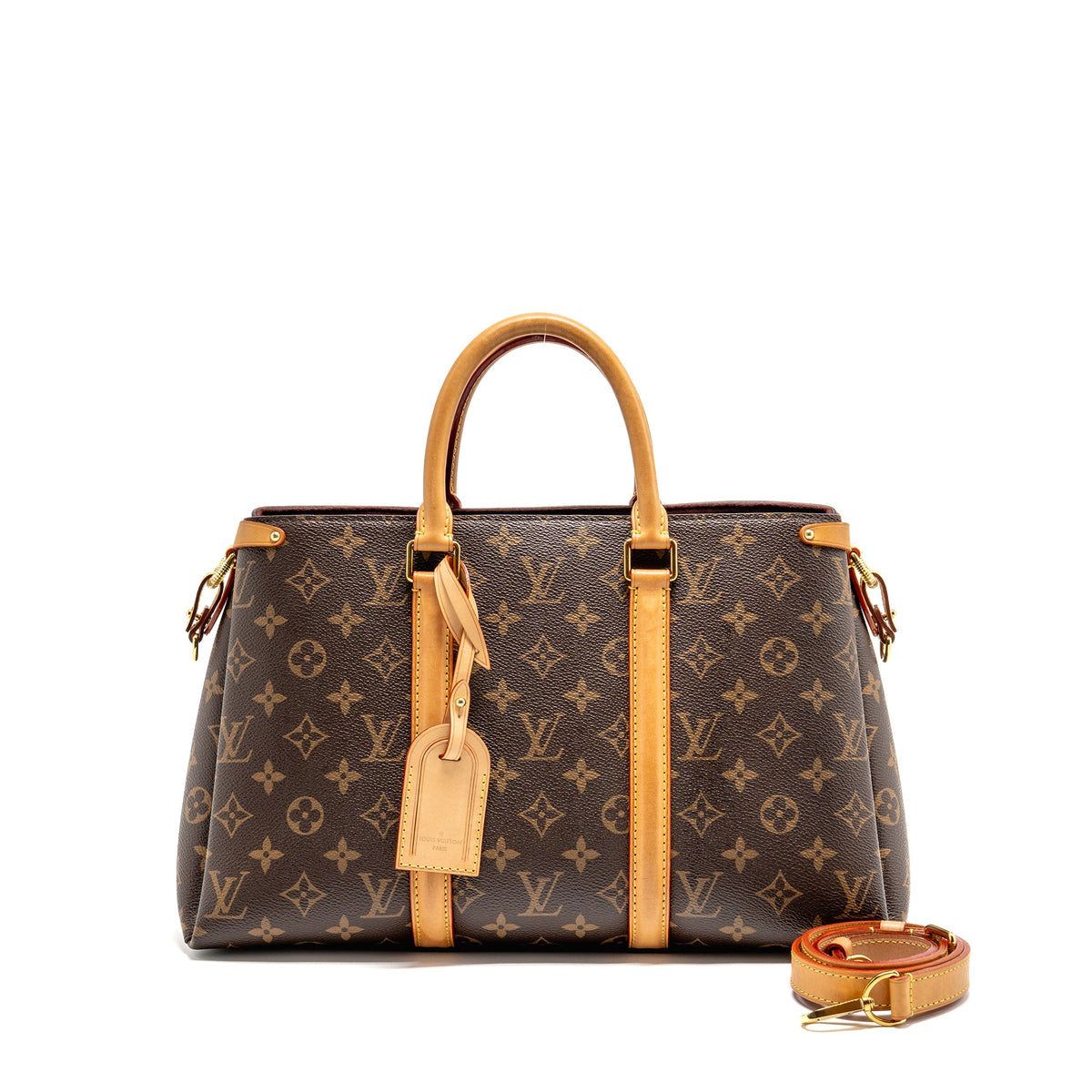 Louis Vuitton Soufflot MM Monogram Canvas GHW