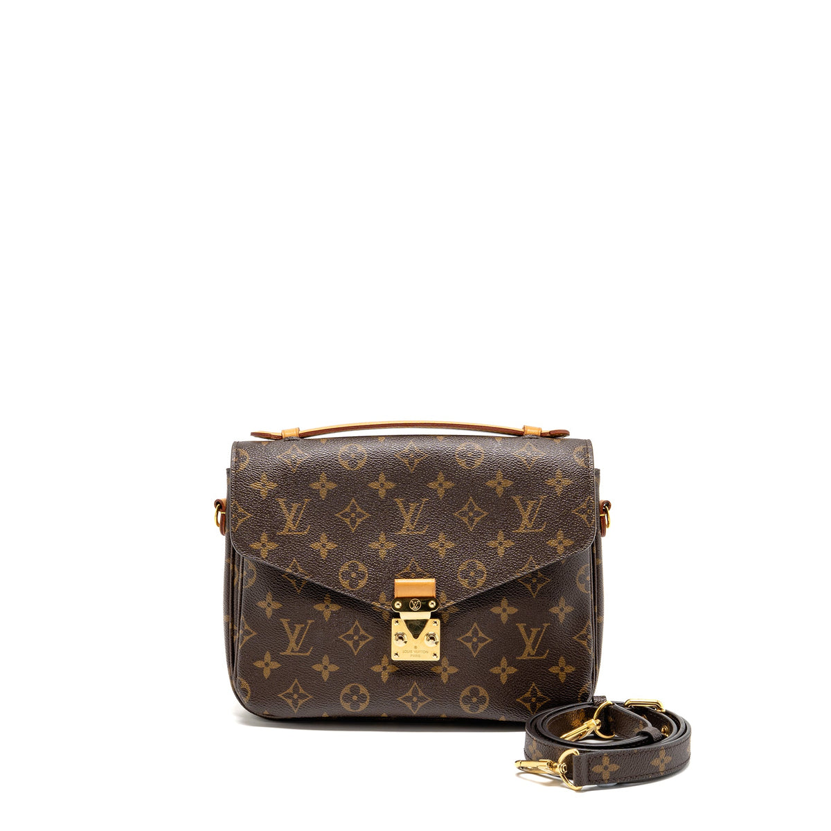 Louis Vuitton Pochette Métis Monogram Canvas GHW