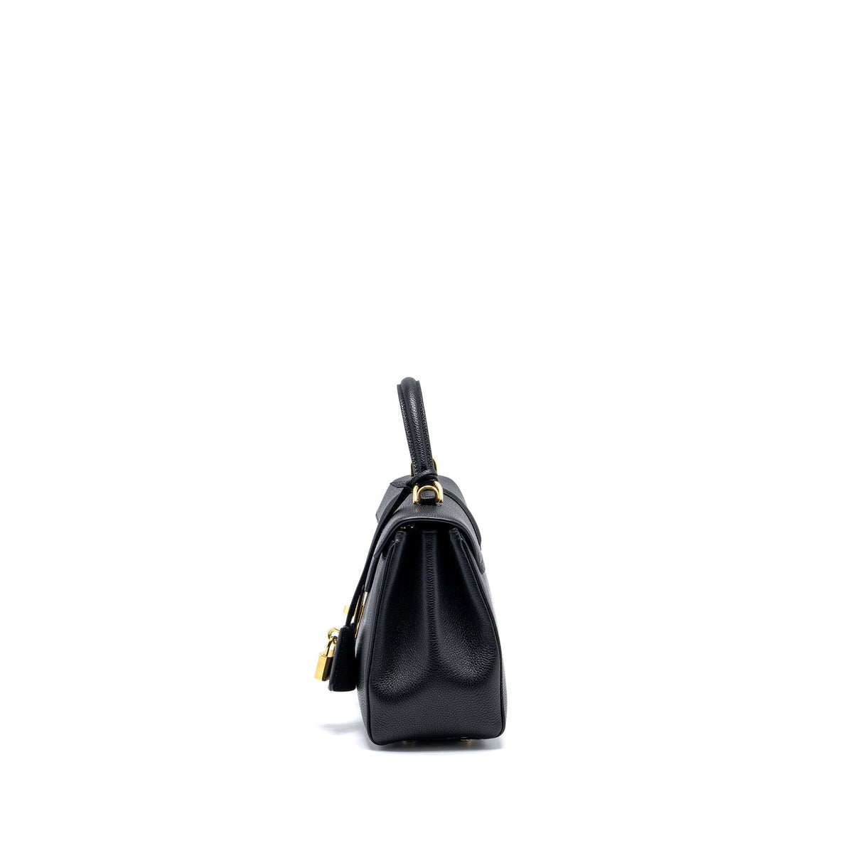 Celine Small 16 Bag Grained Calfskin Black GHW