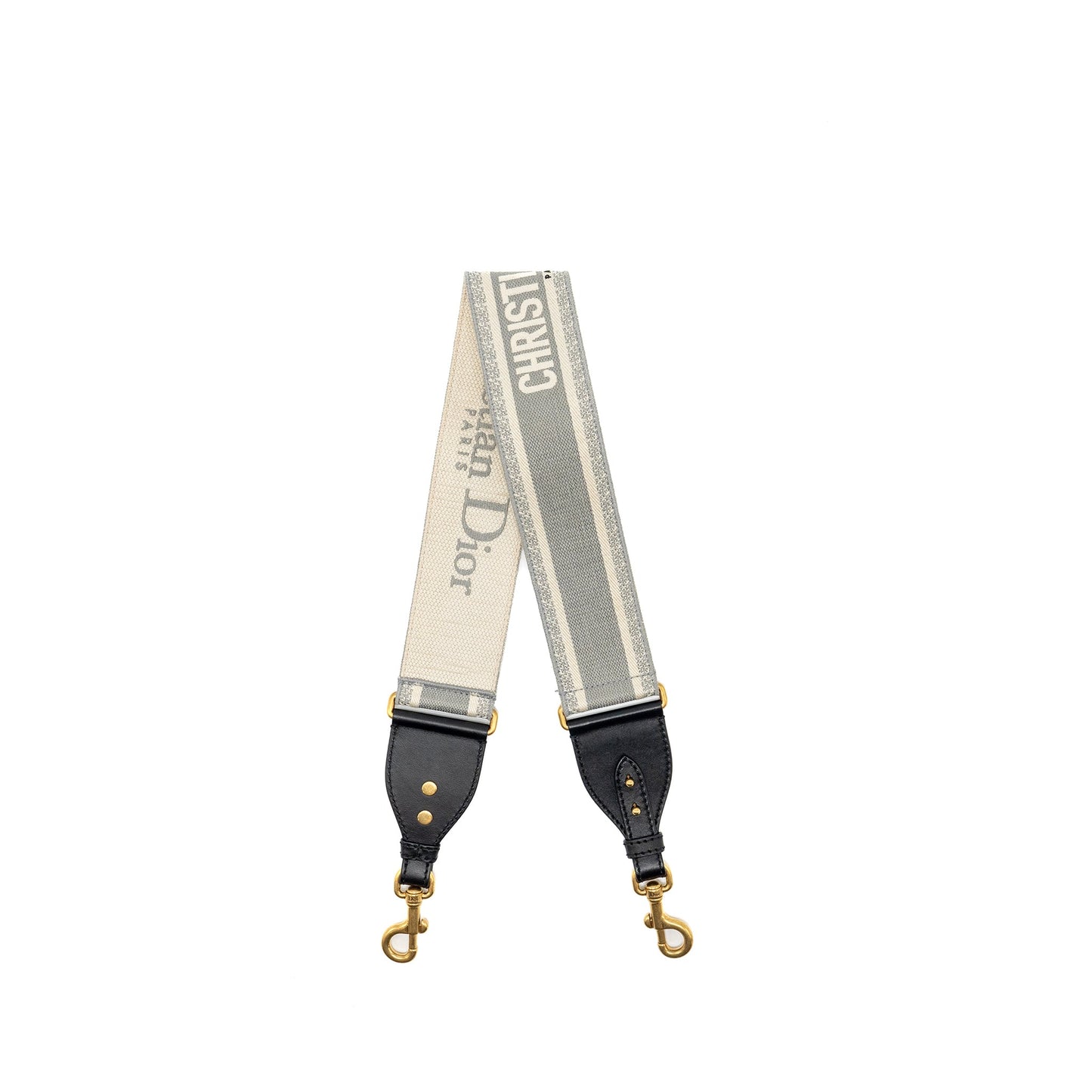 Dior Shoulder Strap Oblique Canvas grey GHW