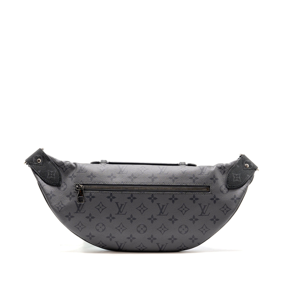 Louis Vuitton X Yayoi Kusama Reverse Monogram Eclipse Maxi Bumbag Canvas Grey/ Multicolour Dark Silver Hardware