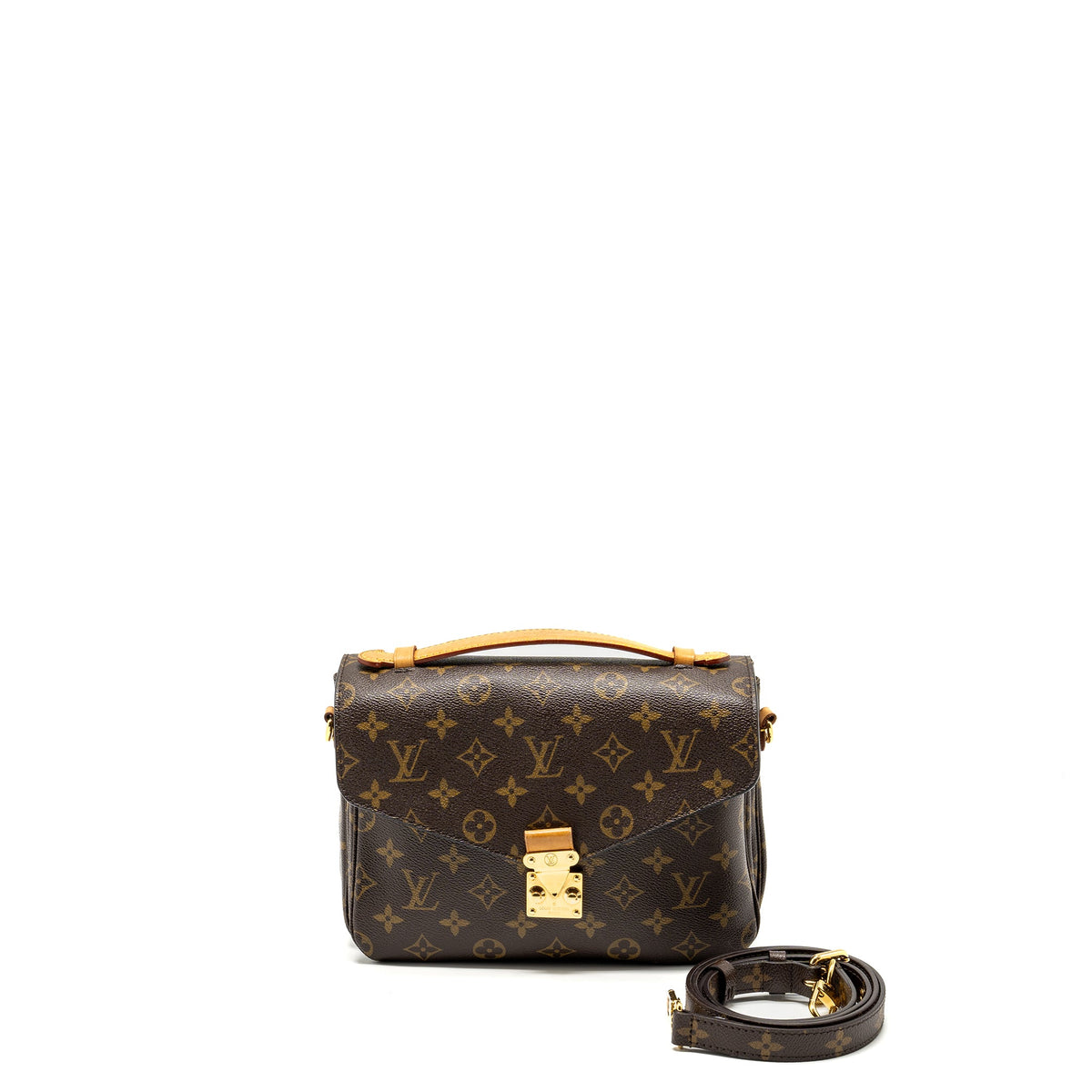Louis Vuitton Pochette Métis Monogram Canvas GHW